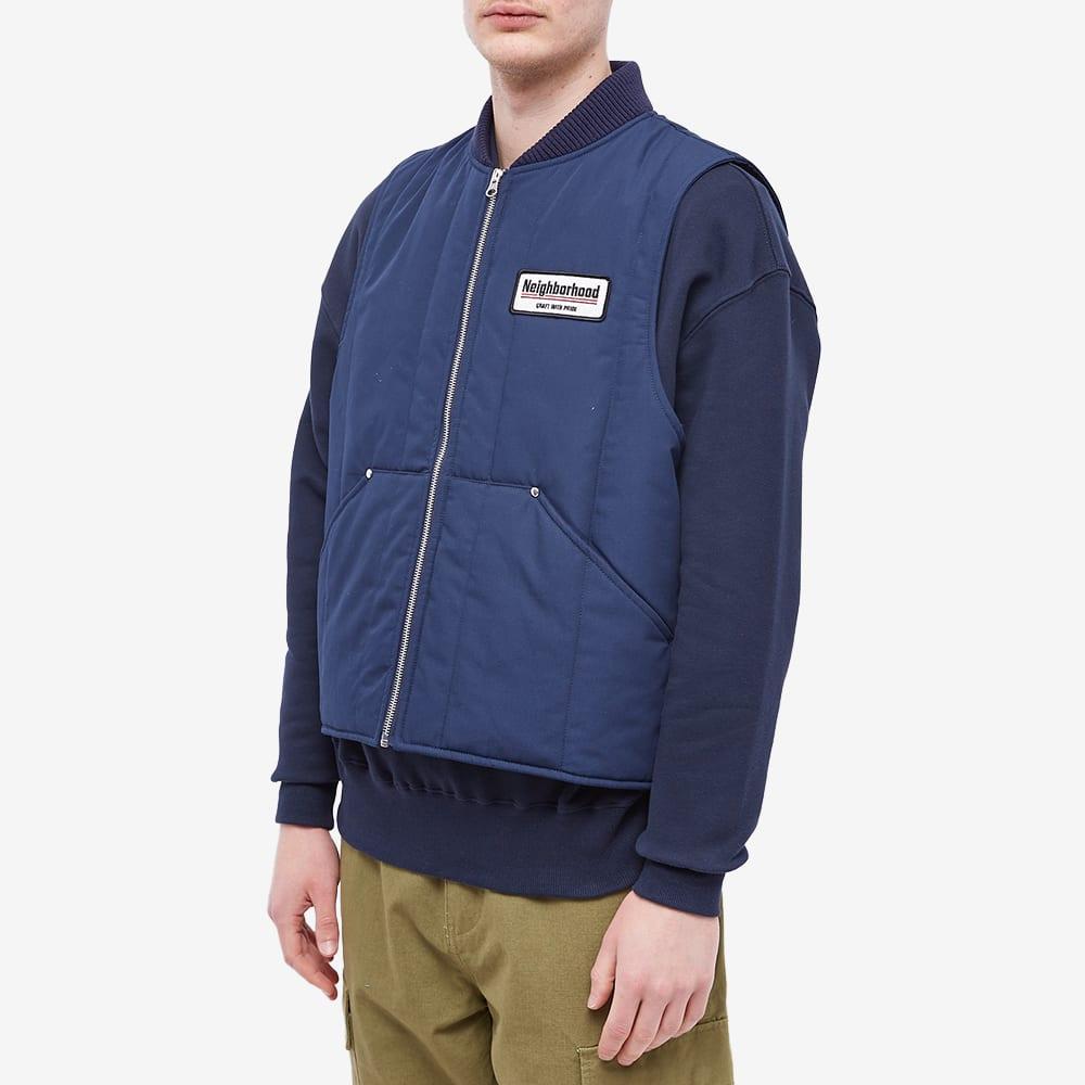 Neighborhood Padded Work Vest in Blue for Men | Lyst Canada