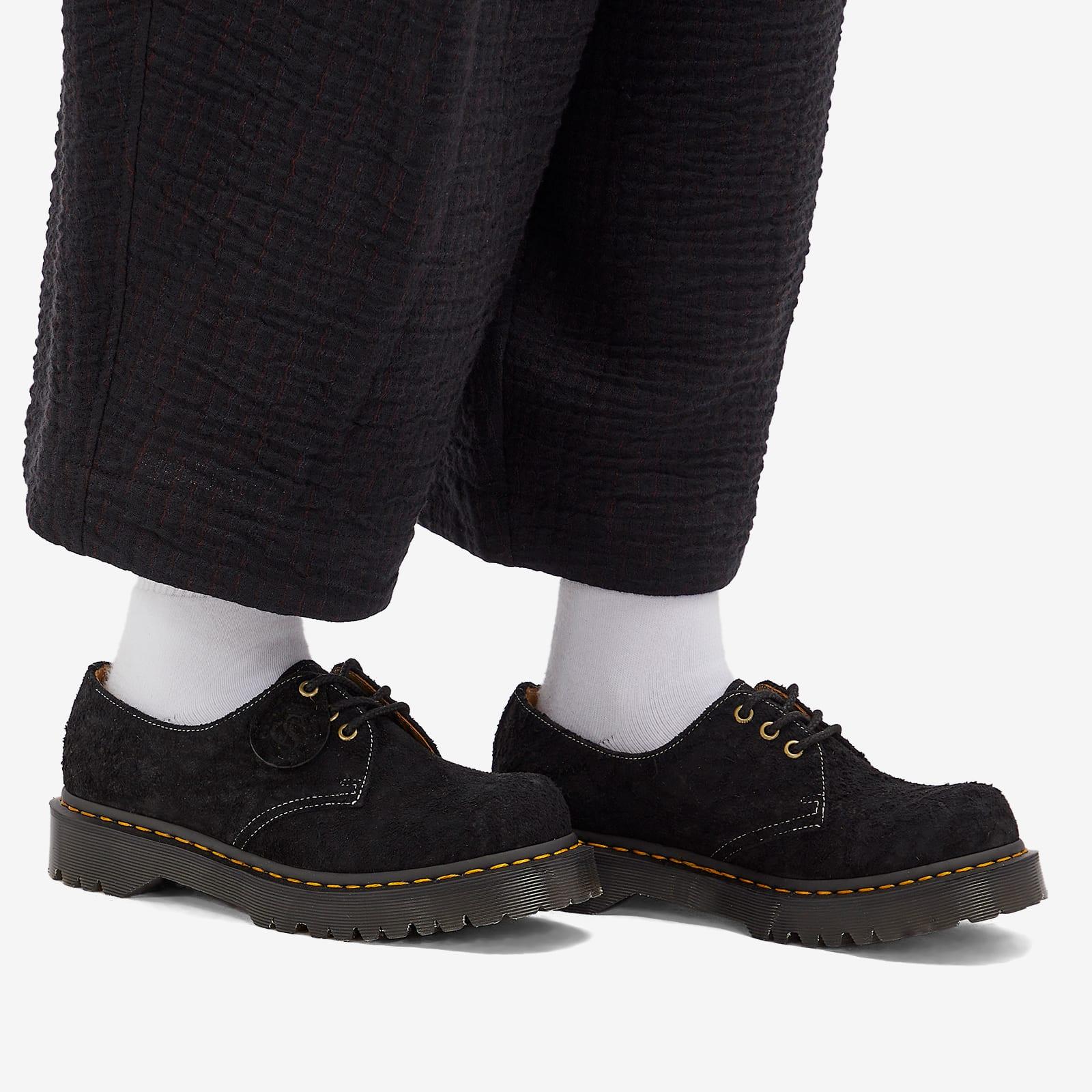 BRAND NEW! Dr Martens made in England black suede oxfords Dr. Martens 1461 Made in England Buck Suede Oxford Almond  main image 2
