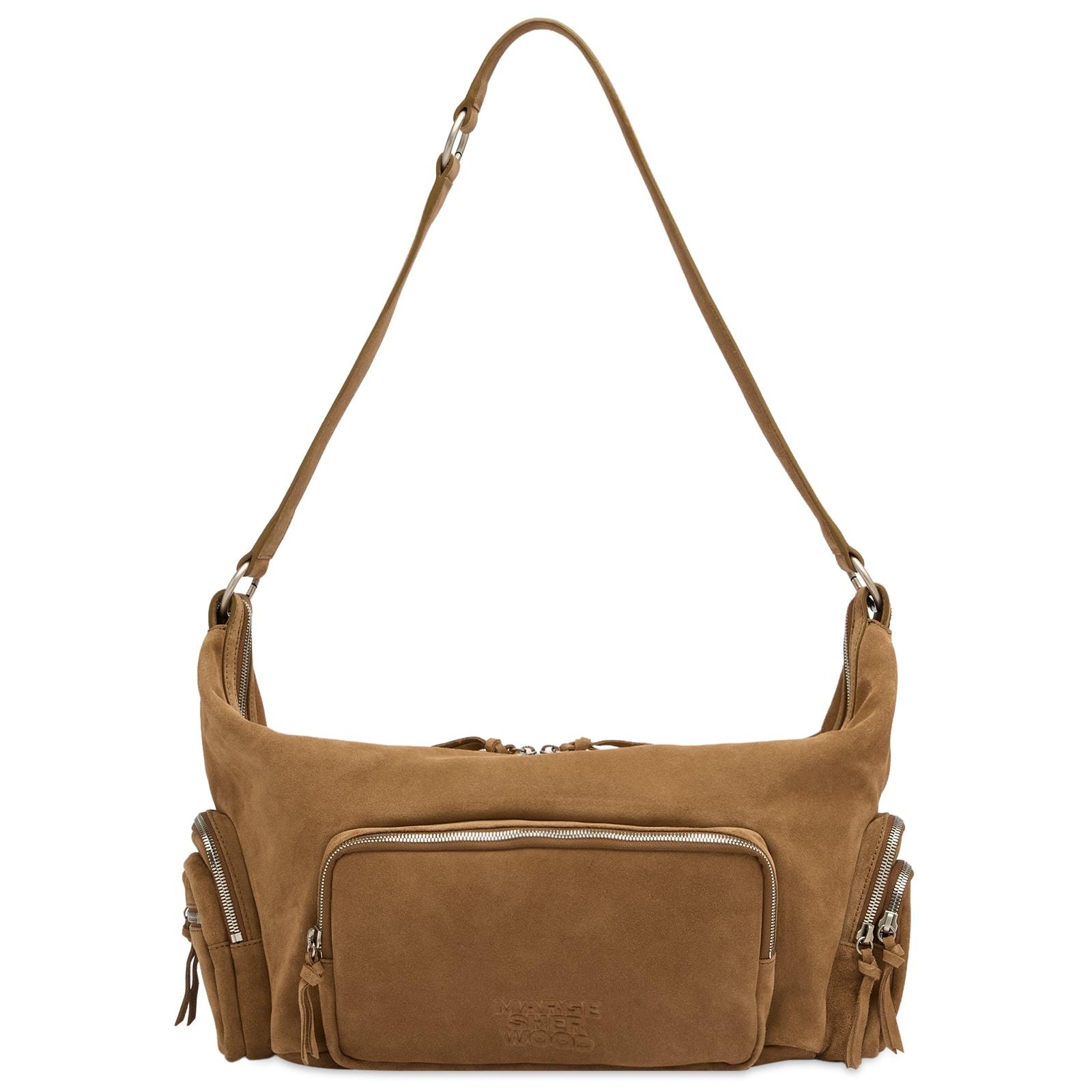 [Margesherwood ] / ☆ CITY HOBO NS / cappuccino suede CITY HOBO NS_cappuccino suede - MARGESHERWOOD