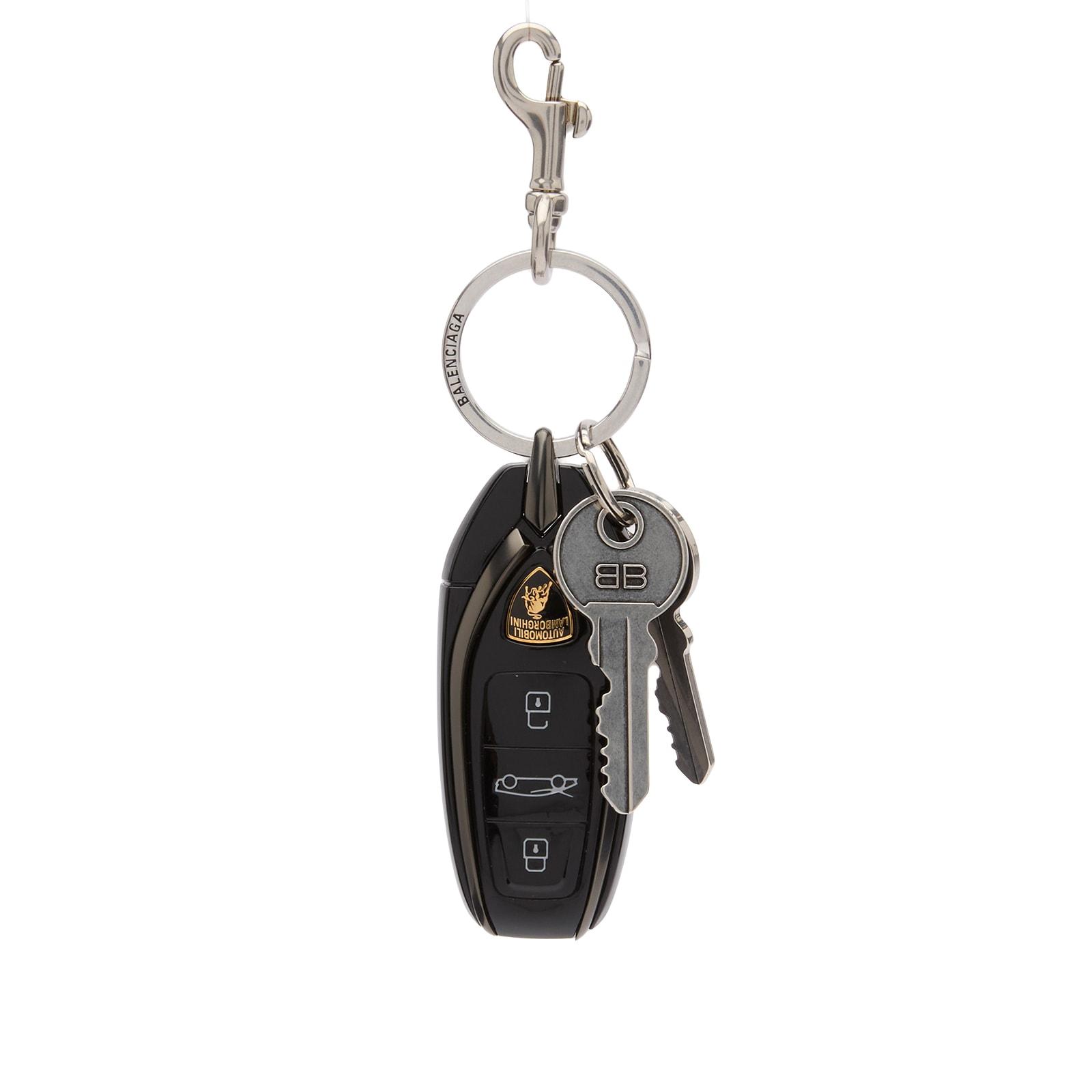 Balenciaga Lamborghini Key Keychain in Black for Men | Lyst Canada