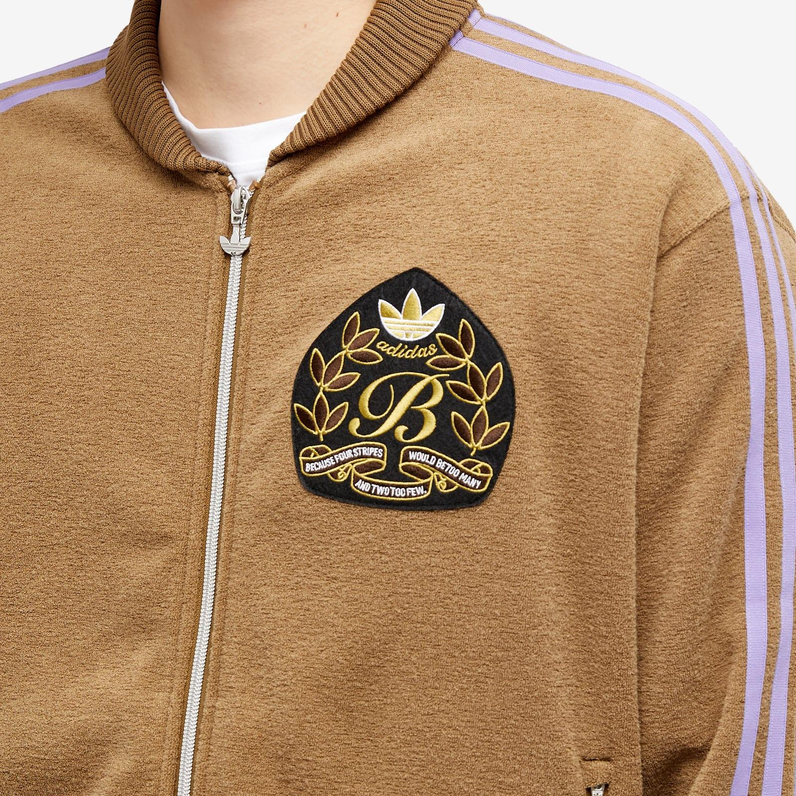 adidas X Blondey Boucle Track Top in Brown for Men | Lyst