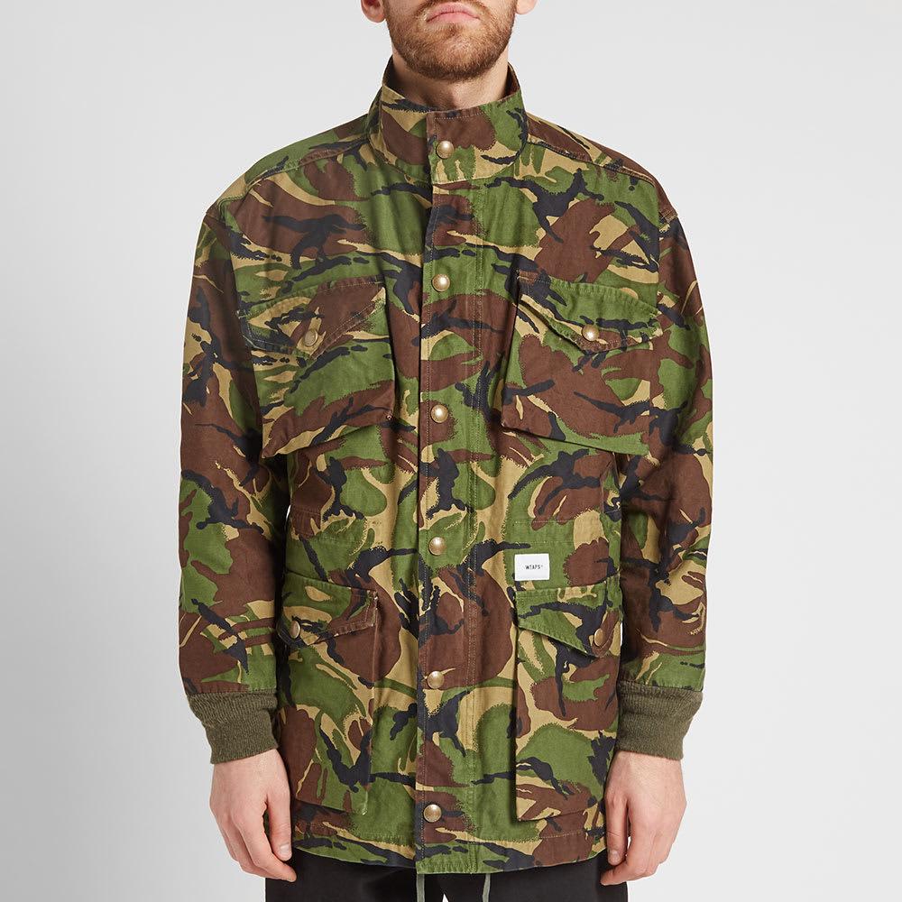 WTAPS Cotton Pagoda 2 Jacket in Green for Men - Lyst