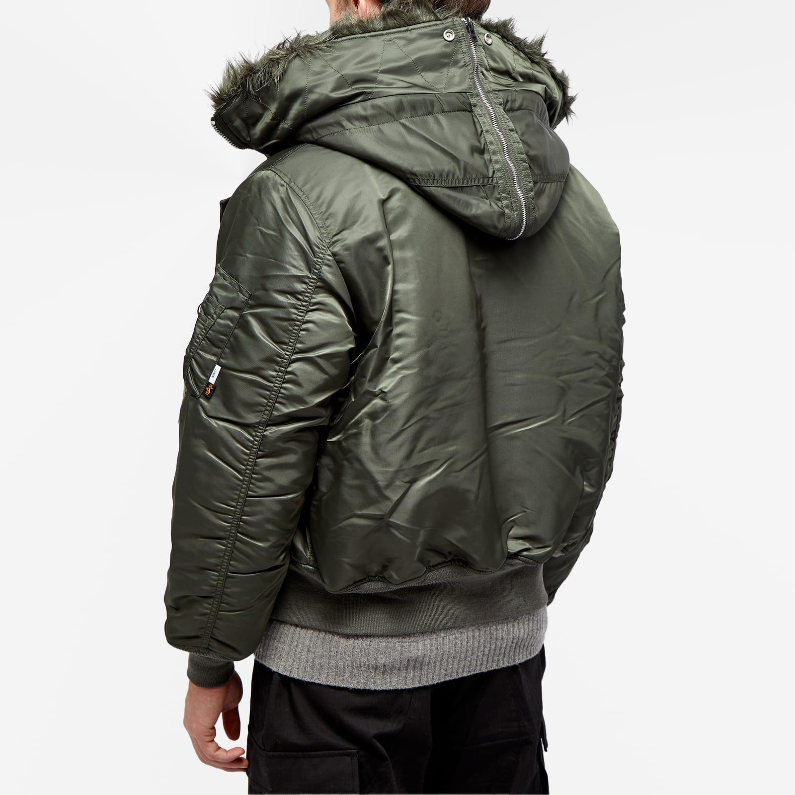 WTAPS X Alpha Industries N-3B Parka Jacket in Green for Men