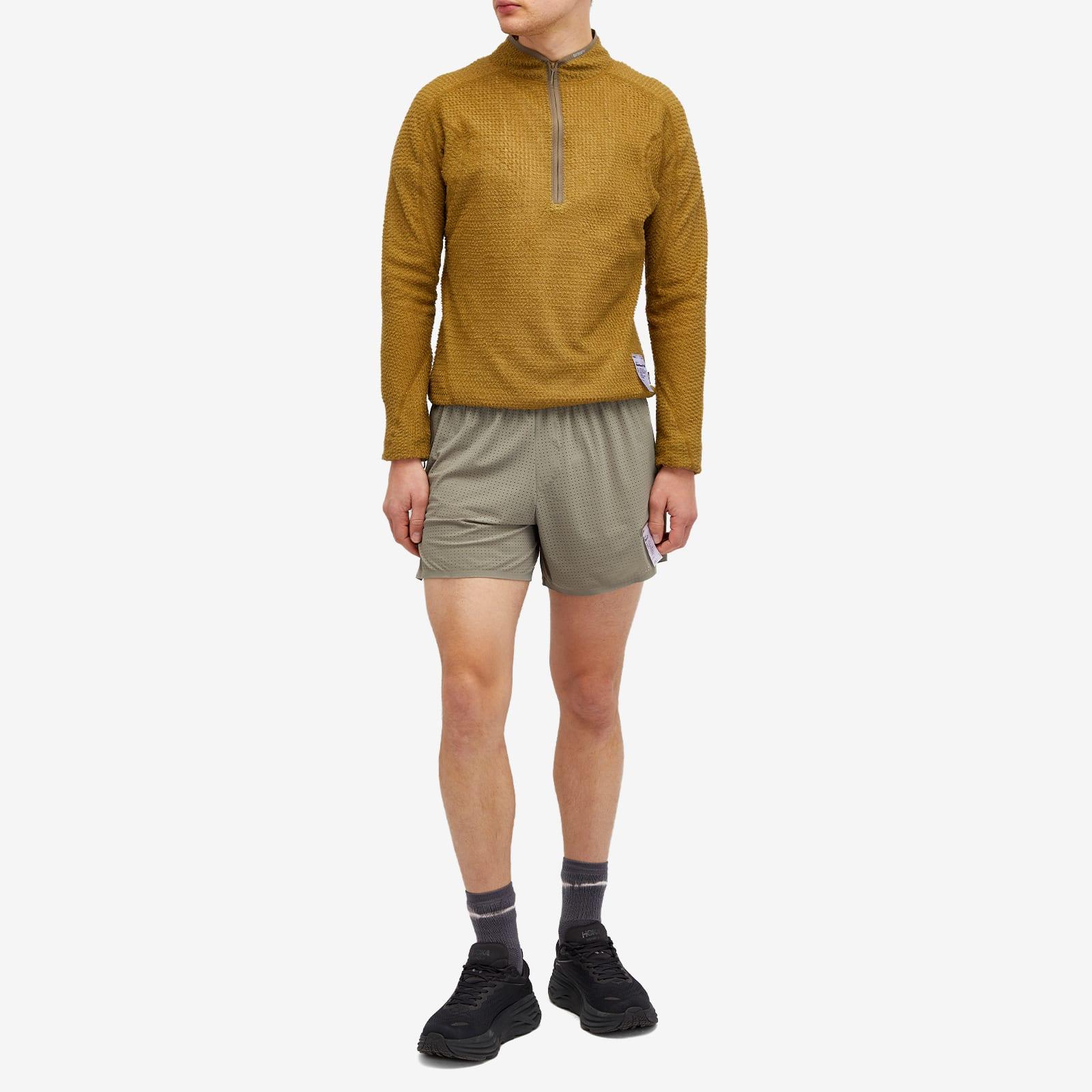Satisfy Ghostfleece Ad Light Half-Zip Sweatshirt in Green for Men