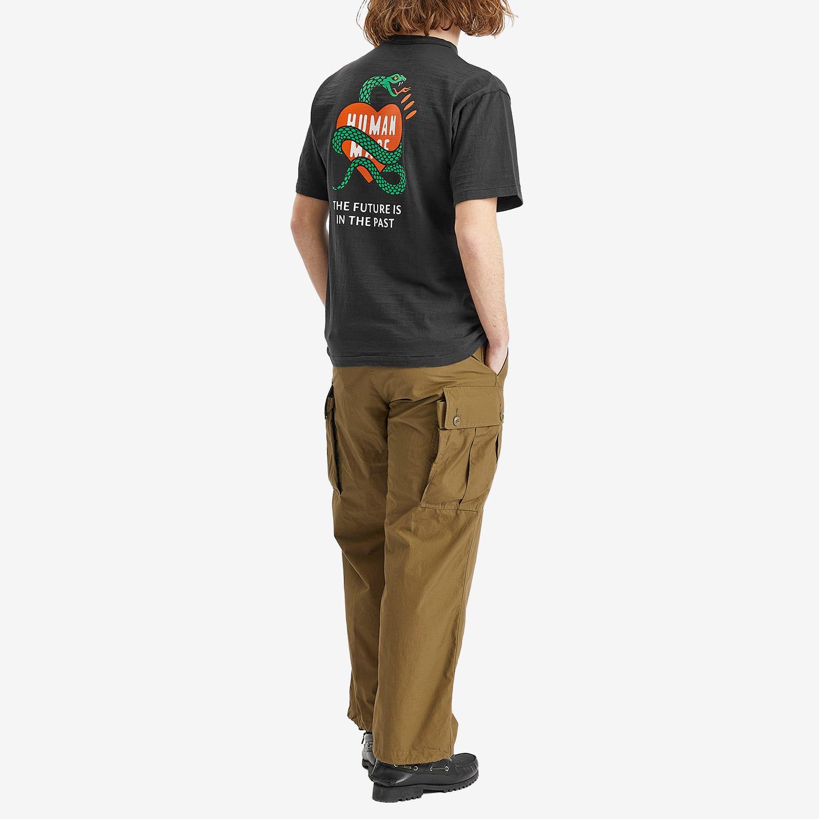 Human Made Snake T-Shirt in Black for Men | Lyst