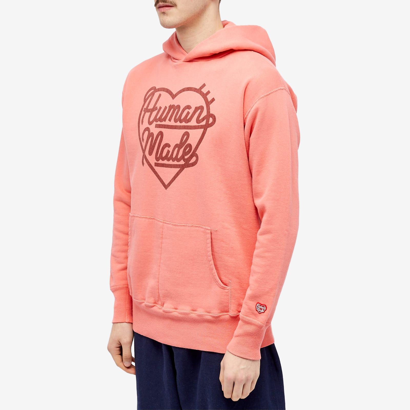 Human Made Heart Tsuriami Hoodie in Pink for Men | Lyst