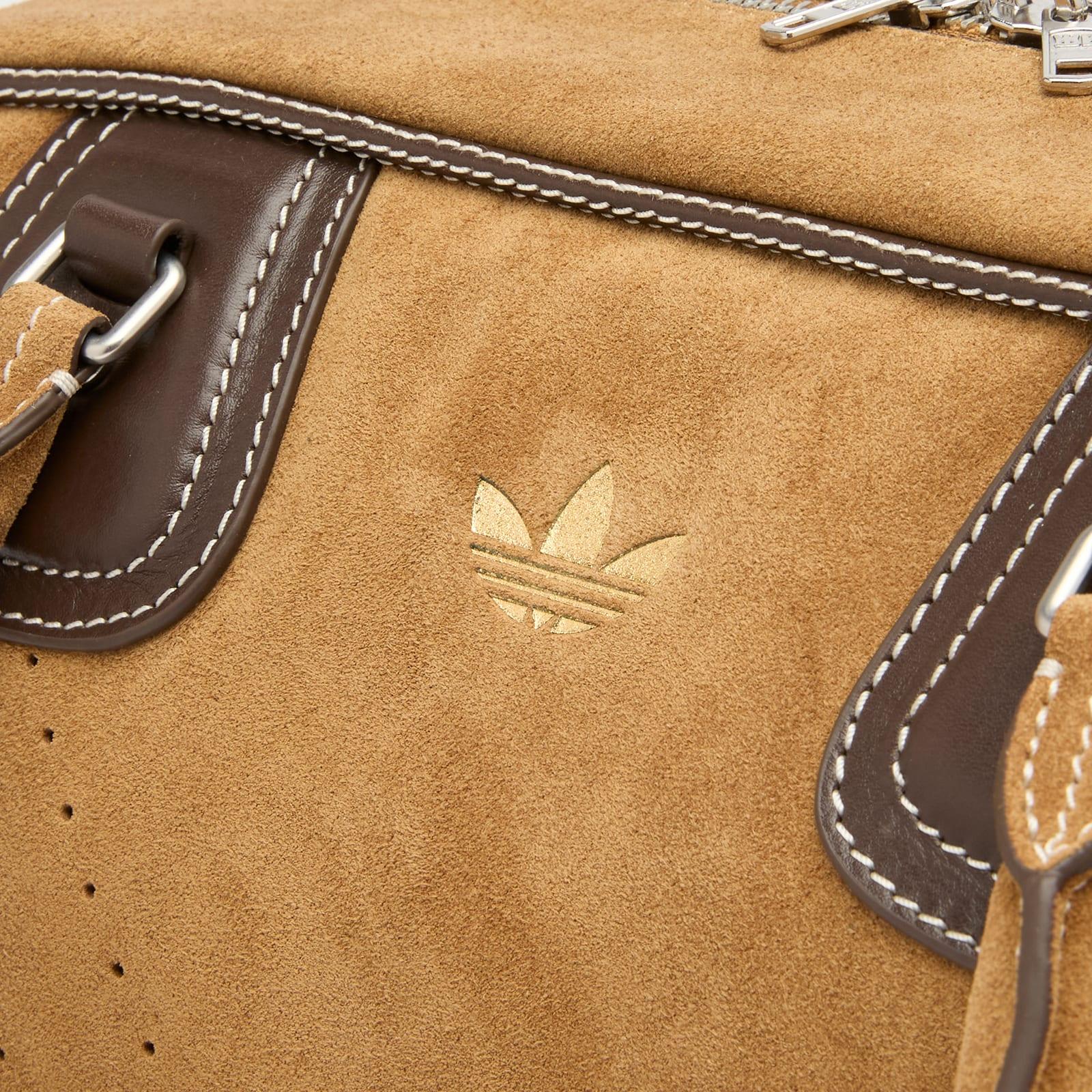 adidas X Wales Bonner Suede Bowling Bag in Brown | Lyst
