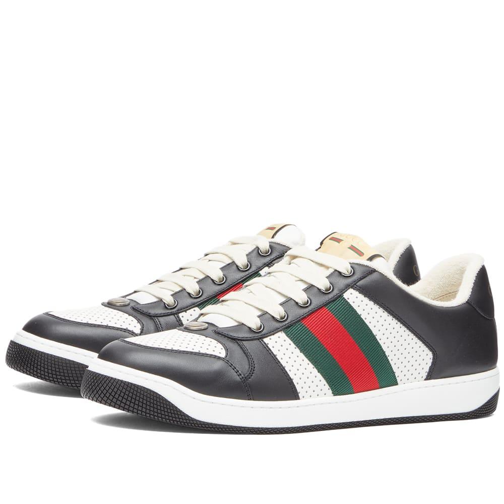 Gucci Screener Sneakers in White for Men | Lyst