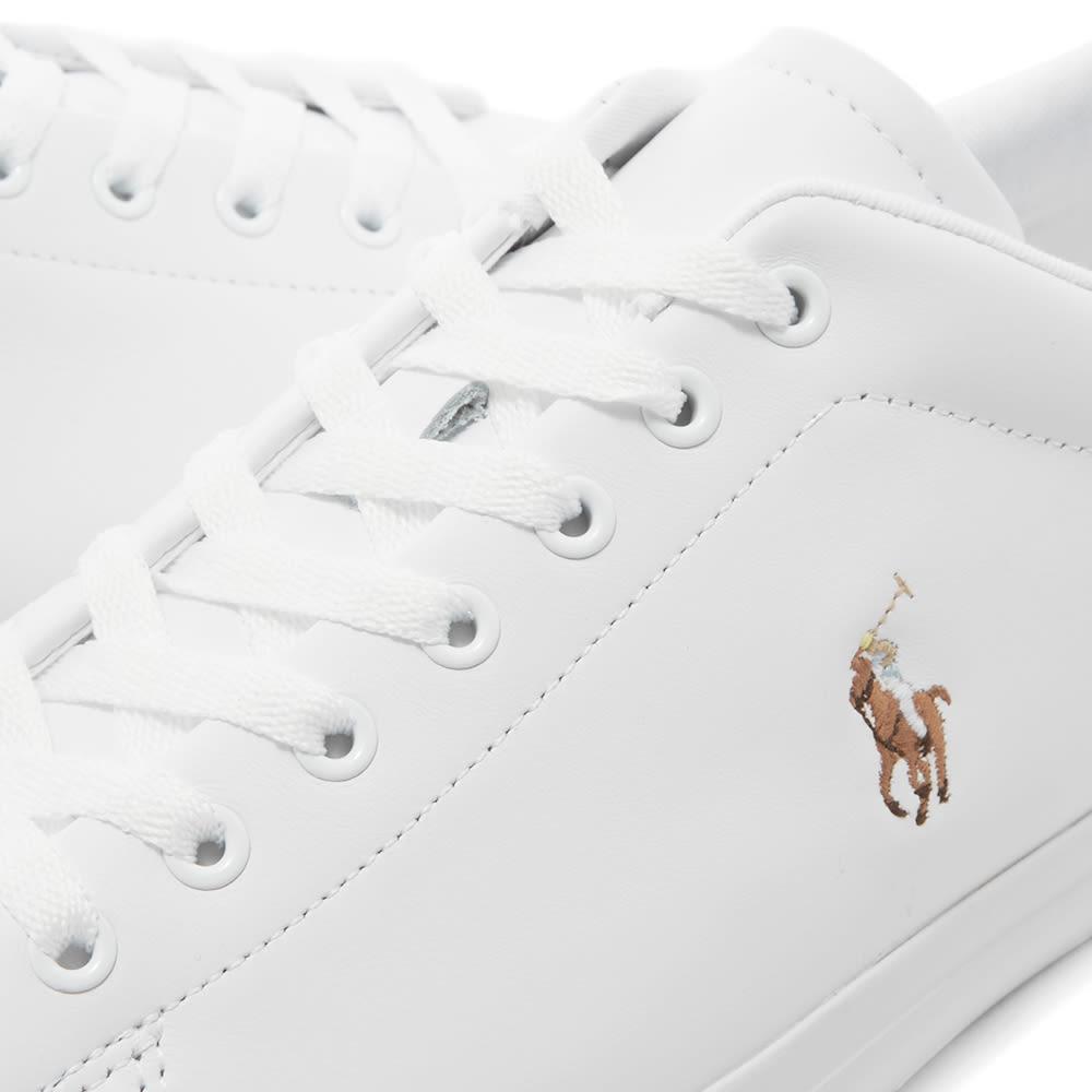Polo Ralph Lauren Longwood Leather Sneakers with Pony Logo