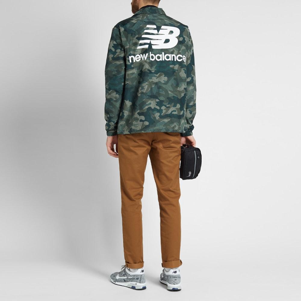 Stacked Coach Jacket in Camo 