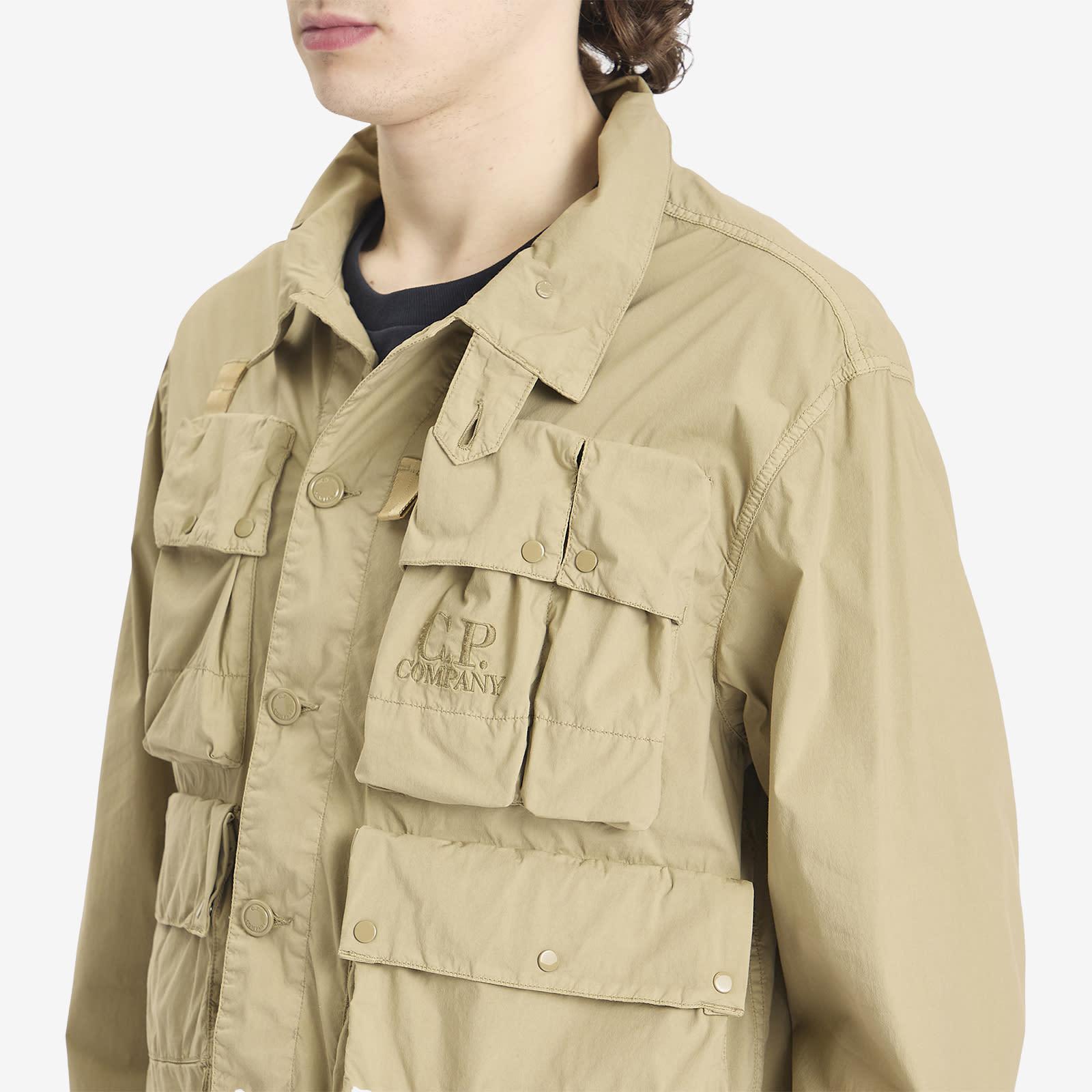 C.P. Company Multi Pocket Short Jacket in Natural for Men | Lyst