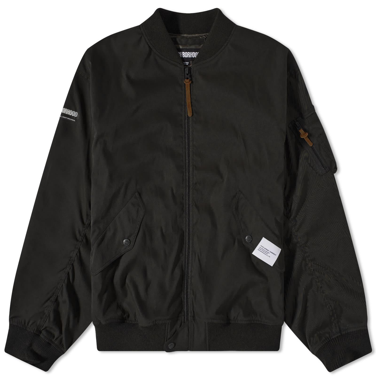 Neighborhood L-2 Flight Jacket in Black for Men | Lyst Canada