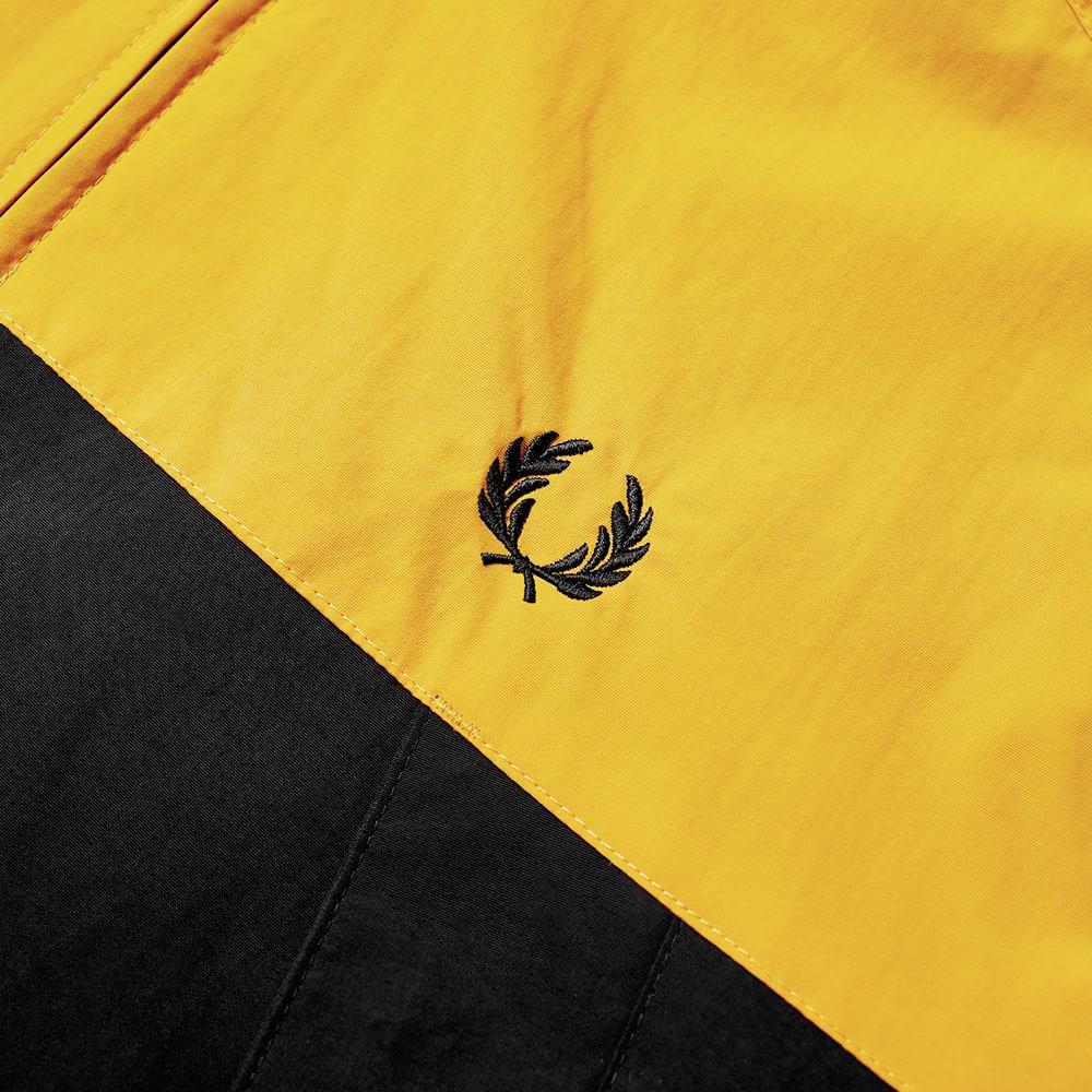 Fred Perry Synthetic Colour Blocked Panelled Jacket in Yellow for Men - Lyst