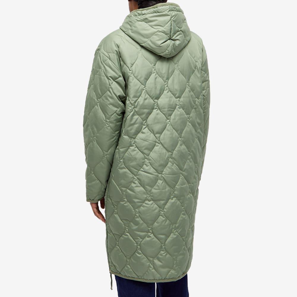 Taion Hood Down Coat in Green | Lyst