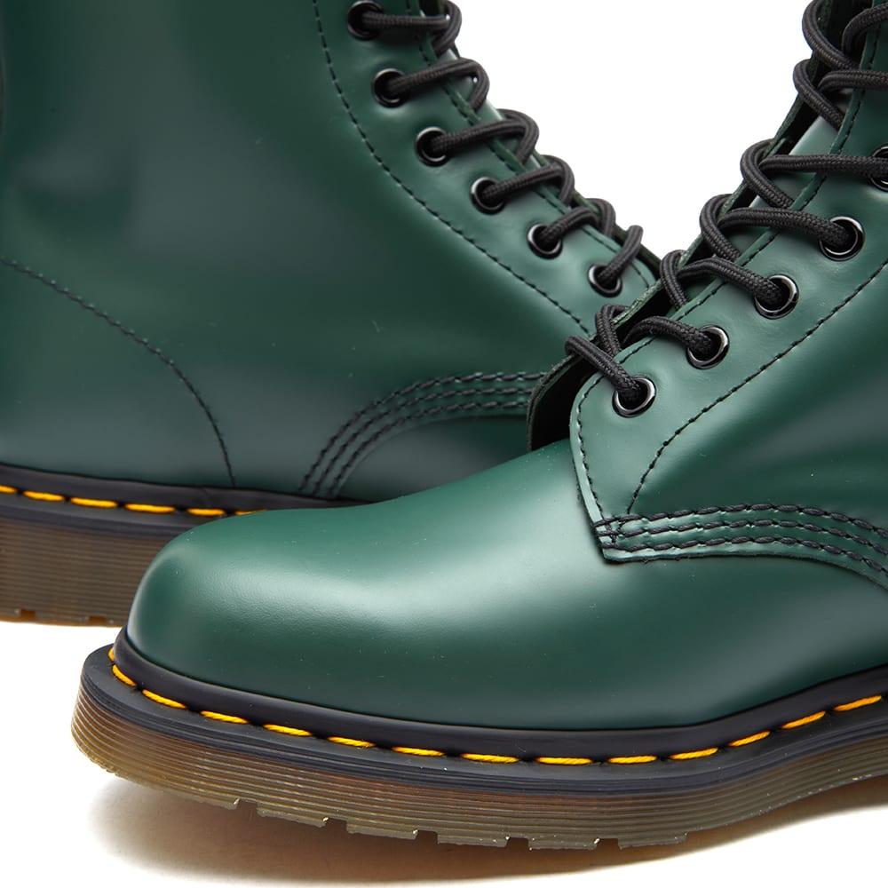 Dr. Martens 1460 Smooth Leather Green Boots for Men Lyst Canada