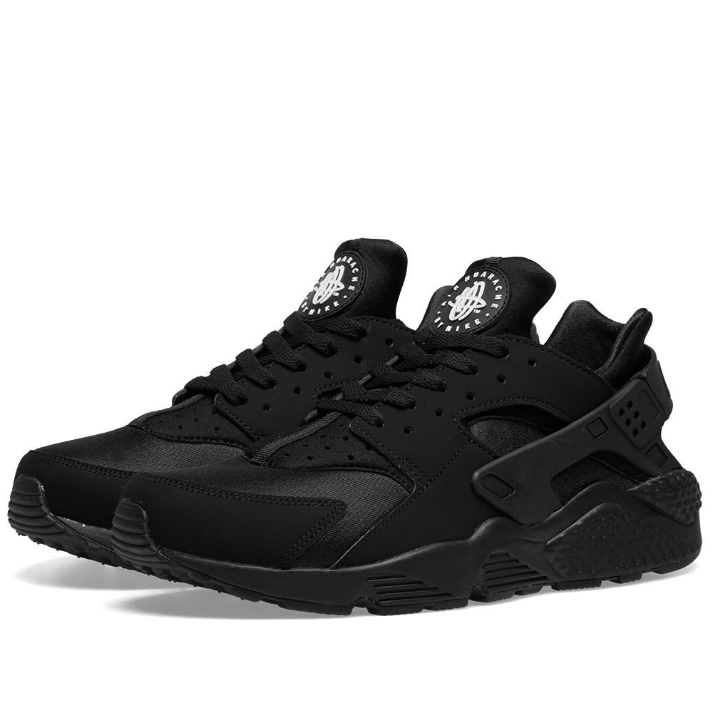 nike air huarache triple black mens