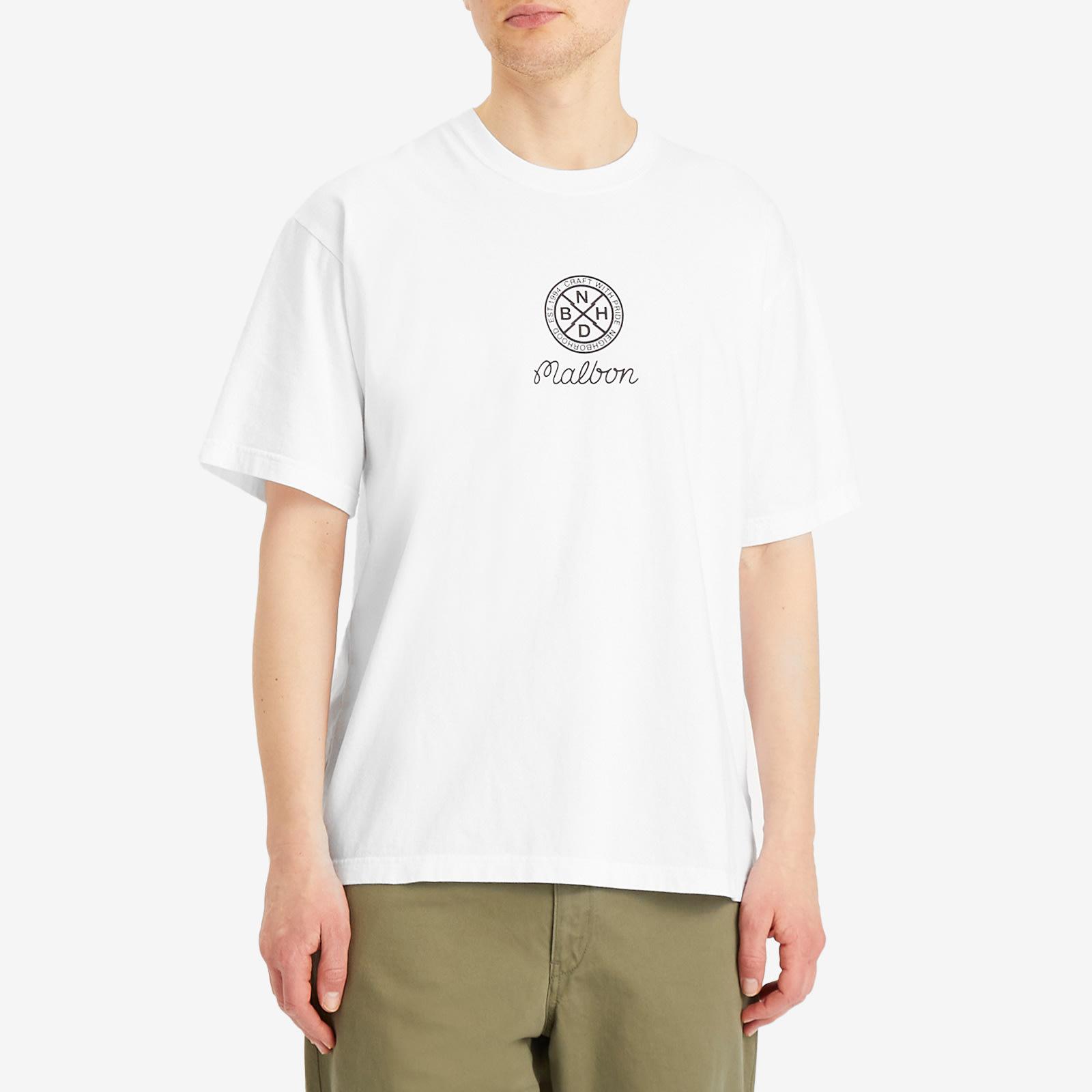 Neighborhood X Malbon Golf Ss-2 T-Shirt in White for Men