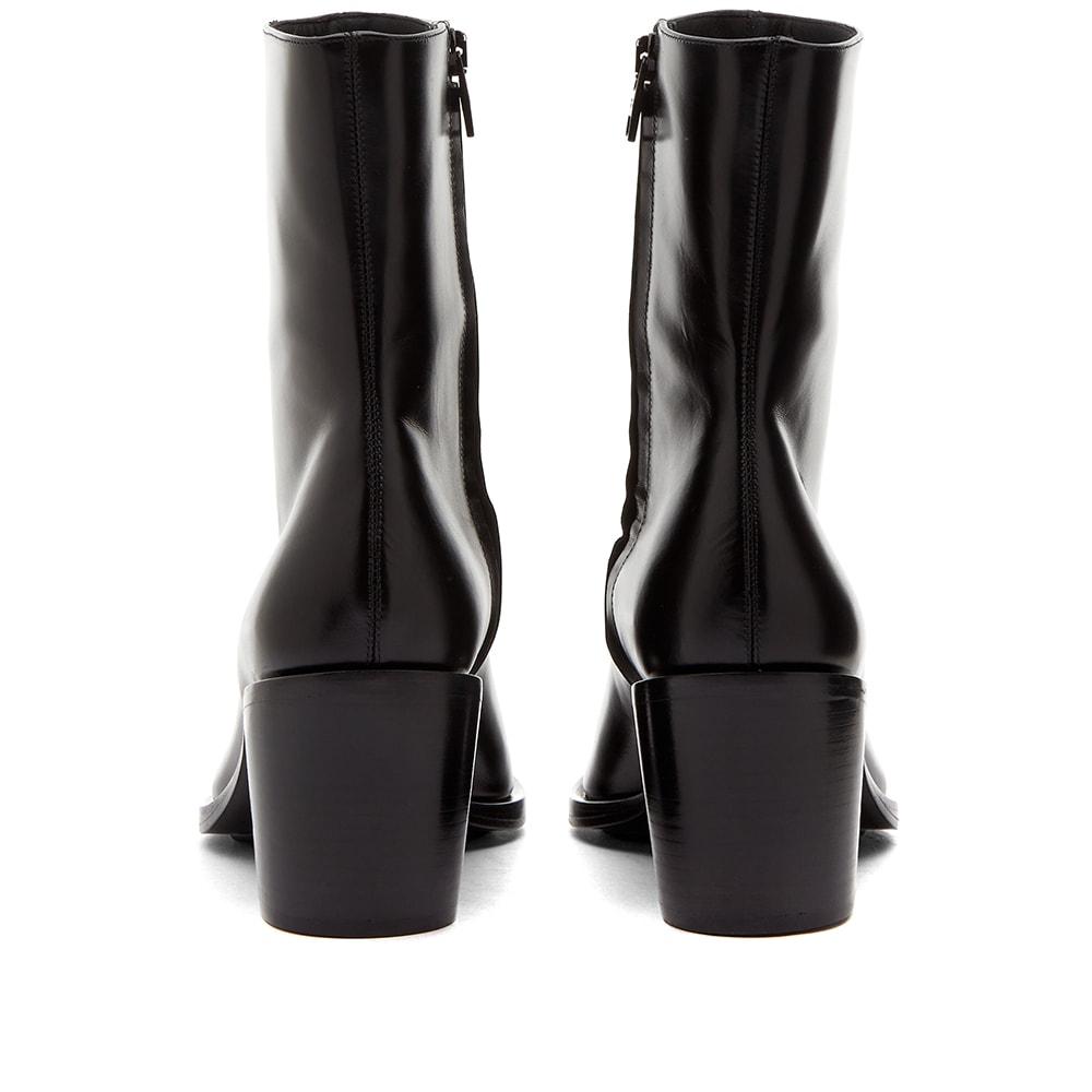 Alexander McQueen 105mm metallic toe-cap detail pumps - Black