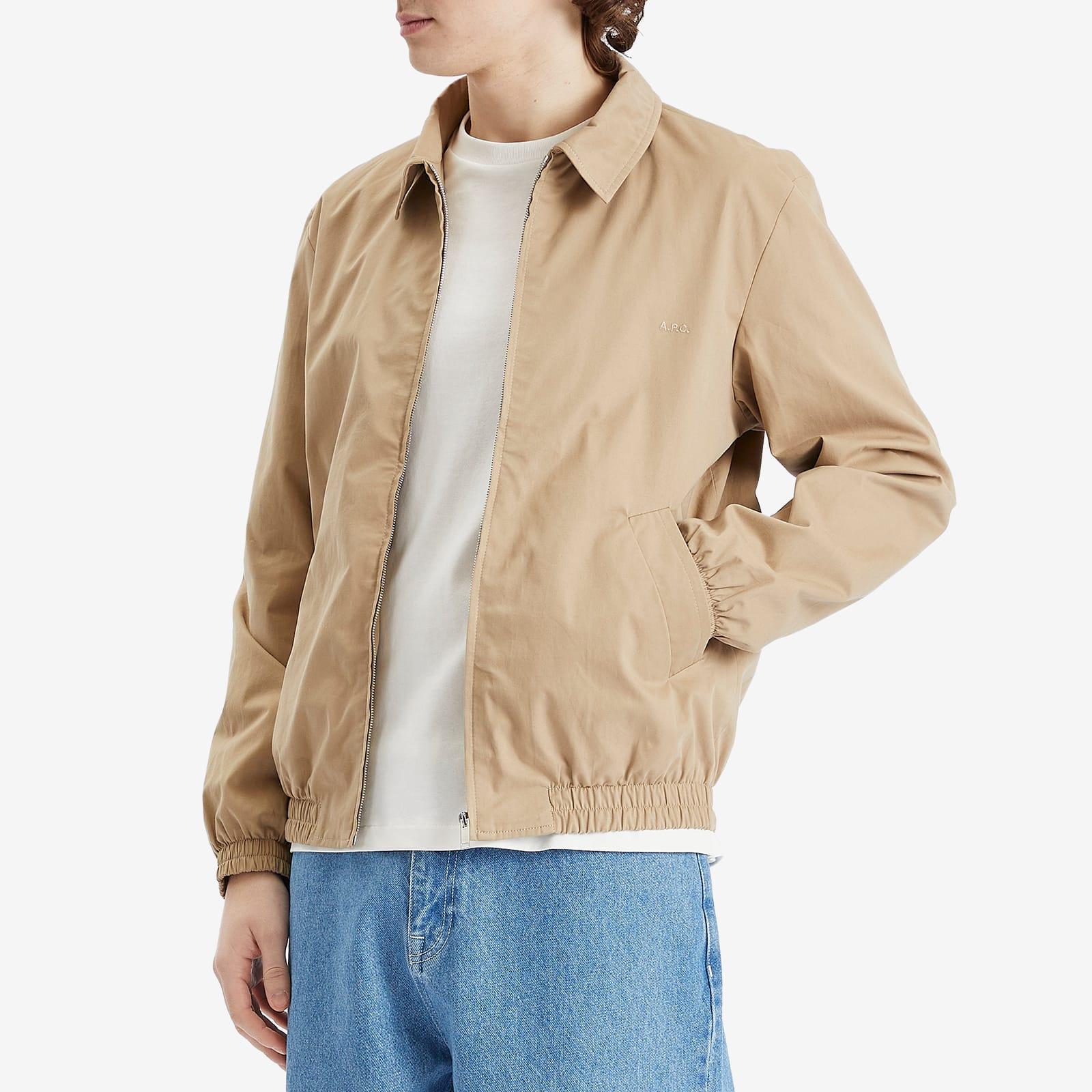A.P.C. Gilbert Gaberdine Jacket in Natural for Men | Lyst