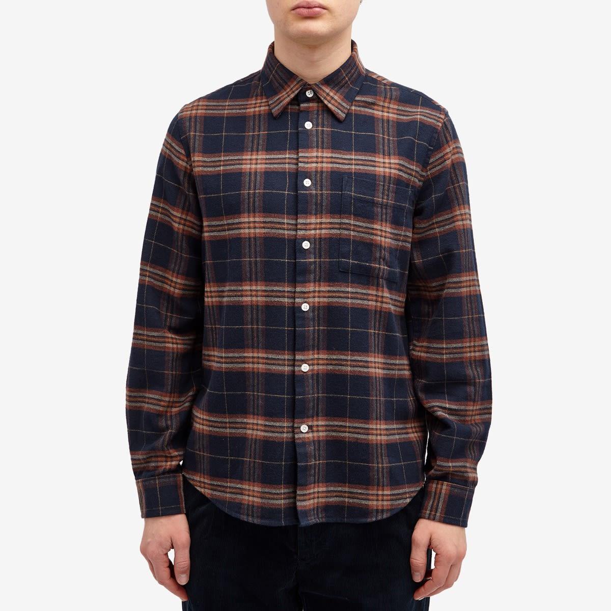 NN07 Arne Check Shirt in Blue for Men | Lyst