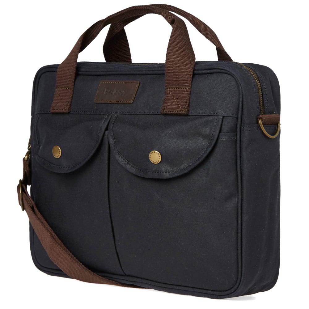 Longthorpe Waxed Canvas Laptop Bag IUCN Water