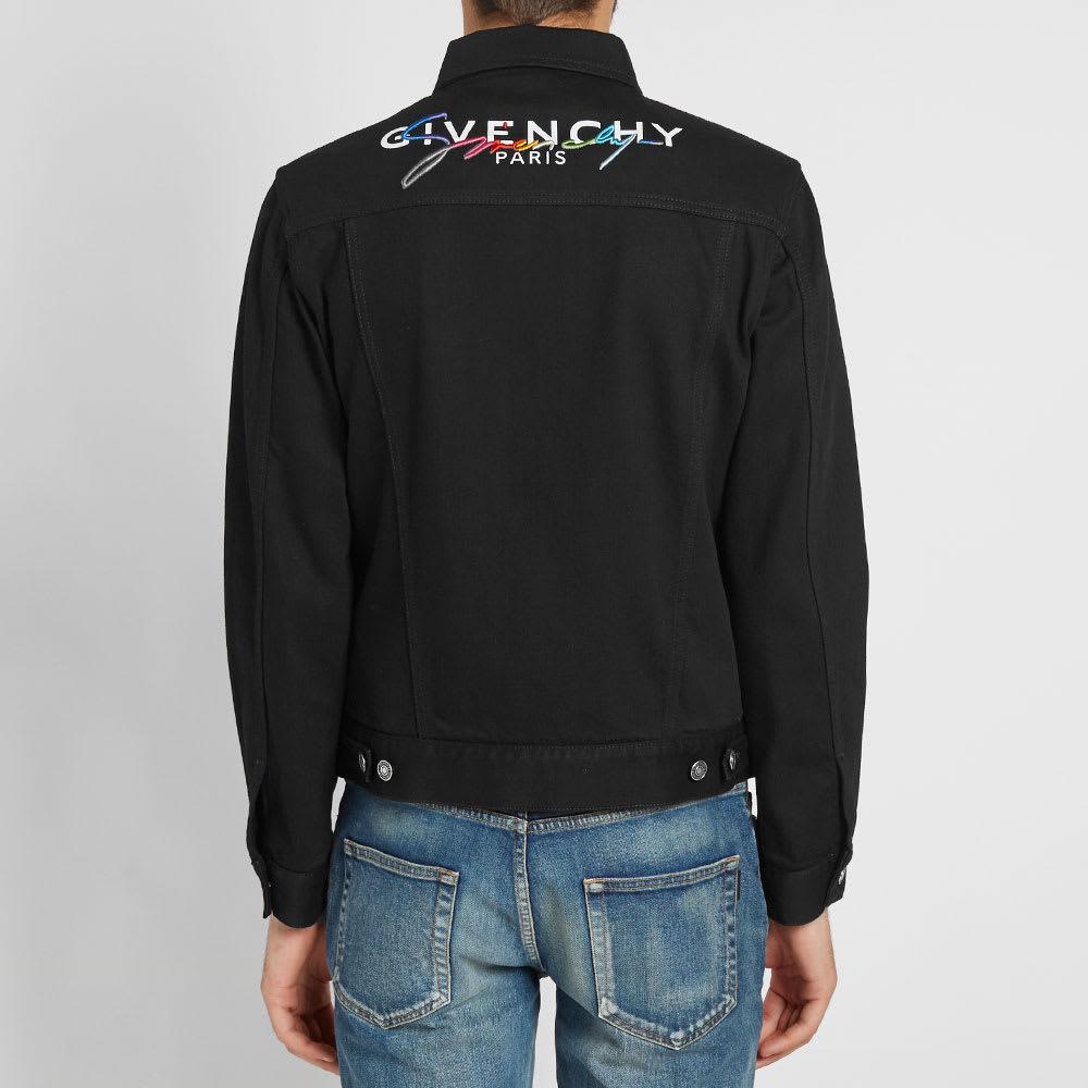 givenchy paris jean jacket