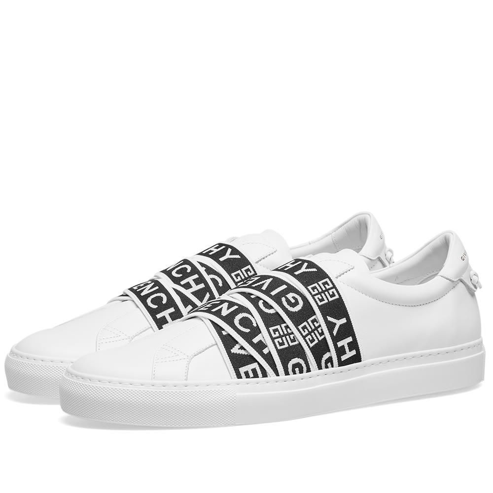 givenchy sneakers in leather with webbing