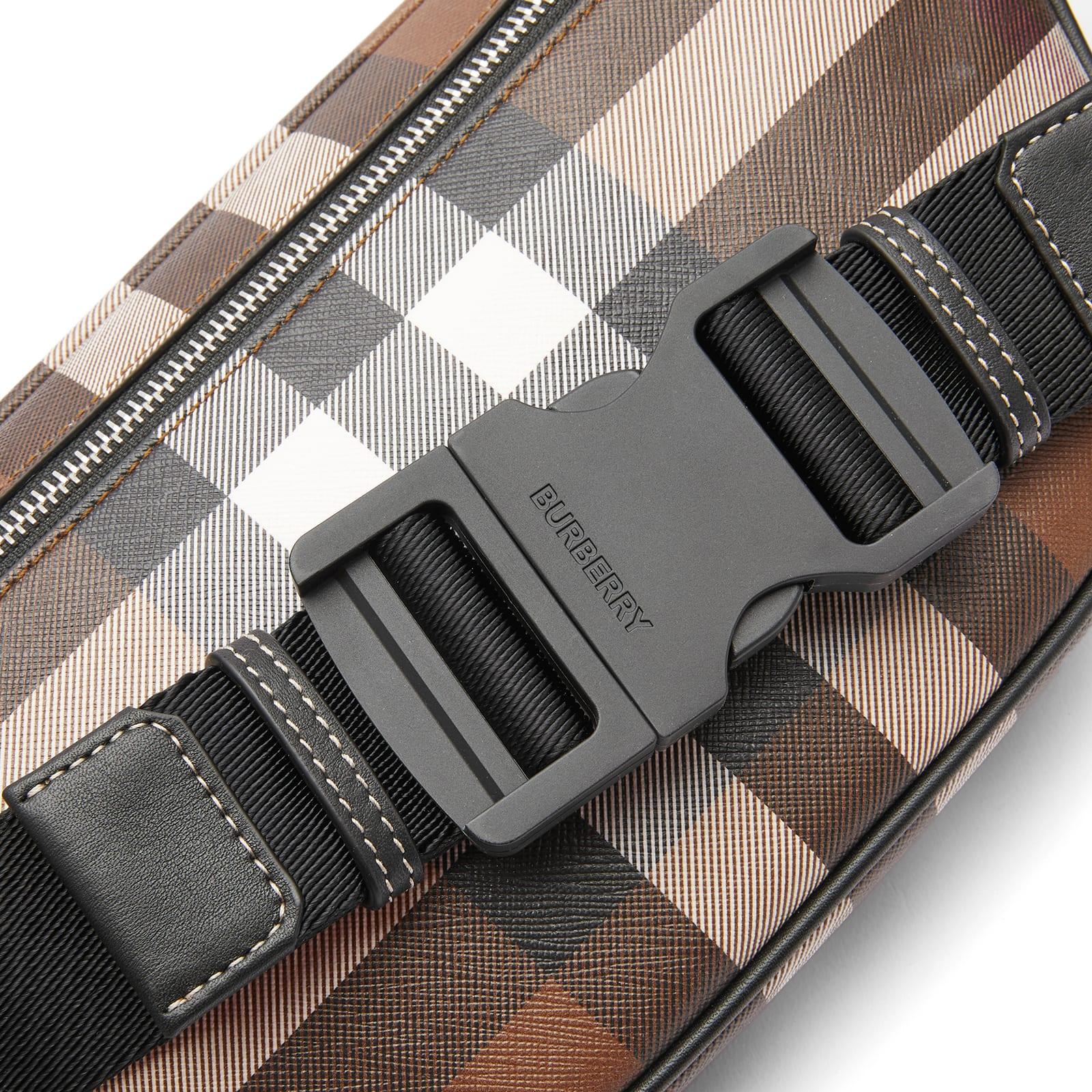 Burberry smoked check belt deals