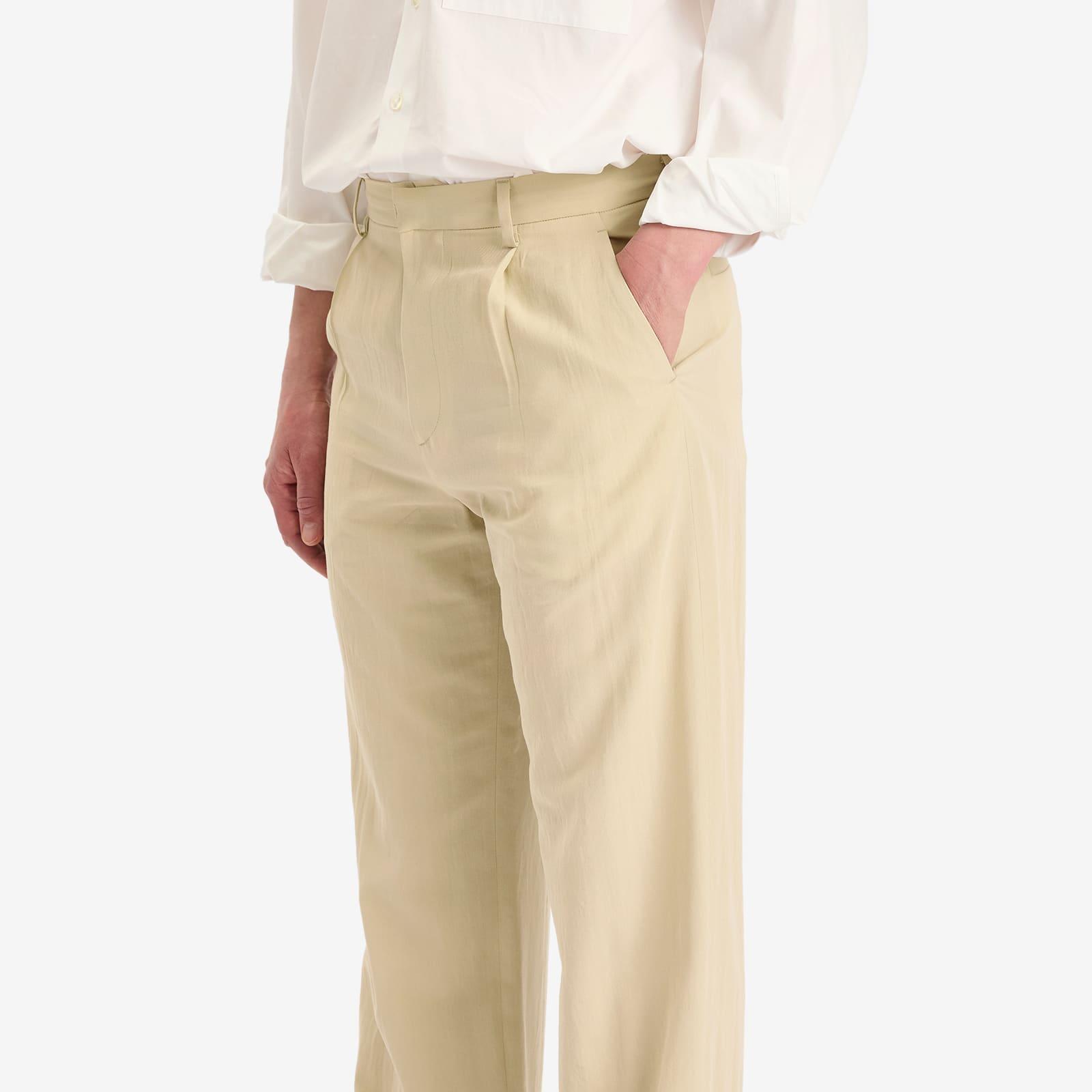 AURALEE Light Cotton Wool Viyella Slacks in Natural for Men | Lyst