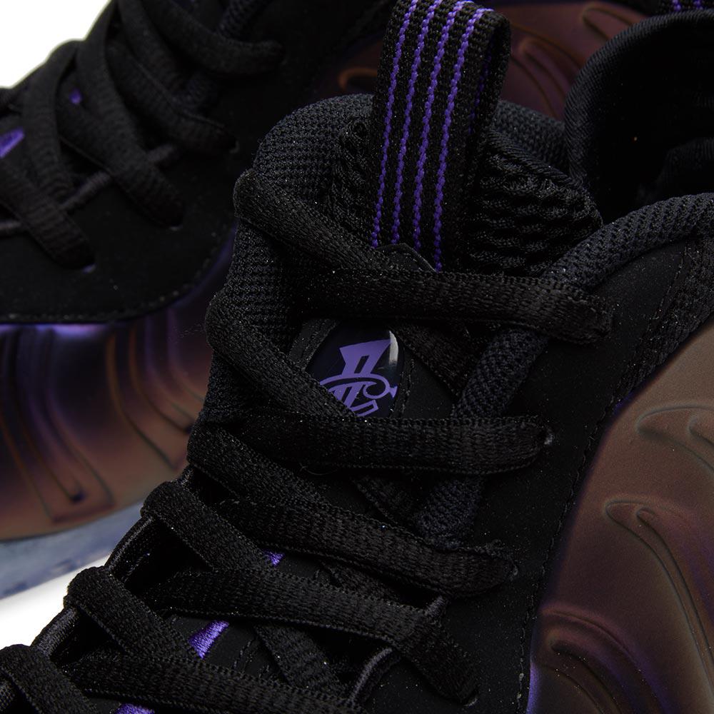 white and purple foamposites