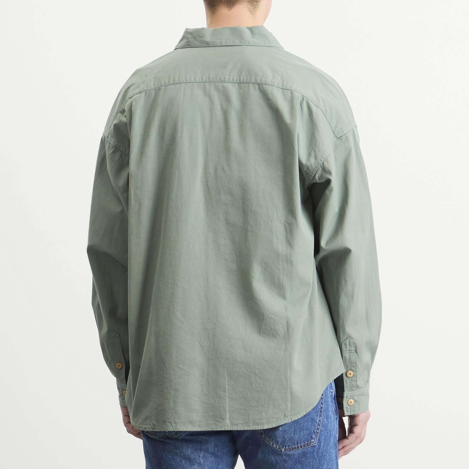 Visvim Palmer Shirt in Green for Men | Lyst