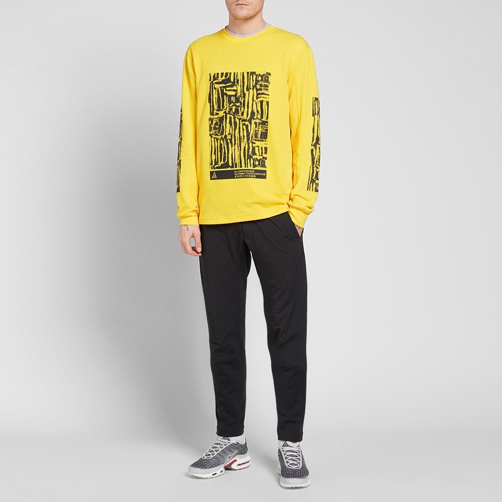 Nike Acg Long Sleeve Waffle Top in Yellow for Men - Save 56% - Lyst
