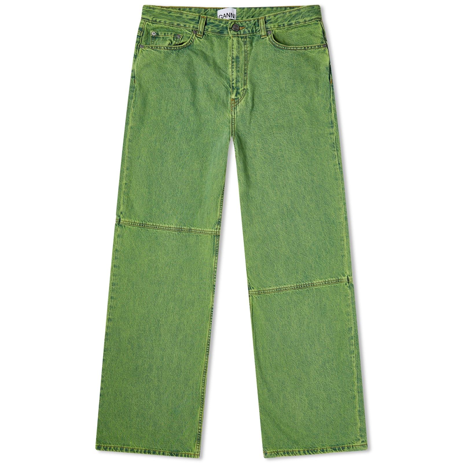 【関税＆送料込み】Ganni Marri Dyed Jeans Boysenberry Purple Overdyed Marri Jeans | GANNI US