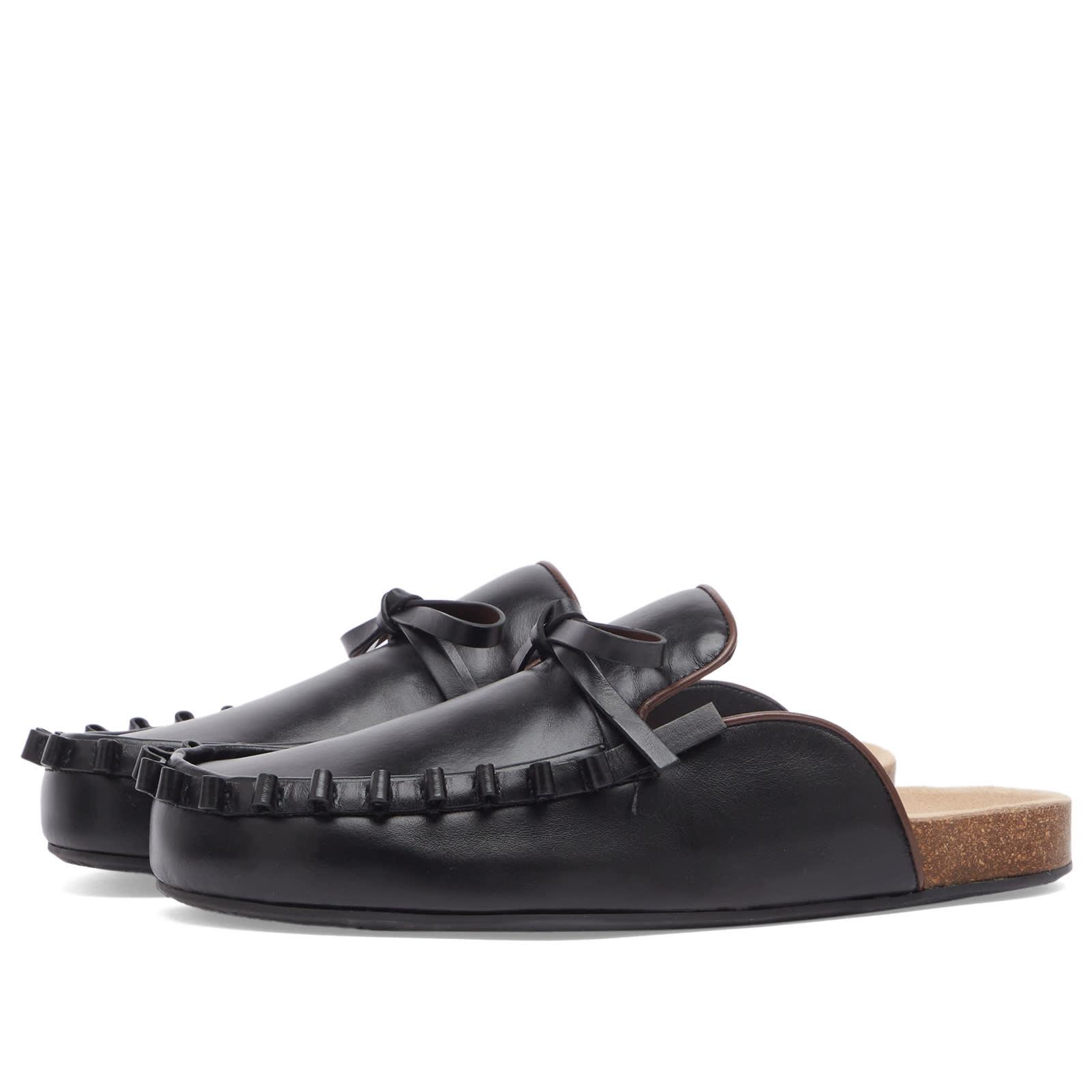 【関税込み】JW Anderson ブラック Ruffle ミュール 関税込み】JW Anderson ブラック Ruffle ミュール (J W ANDERSON
