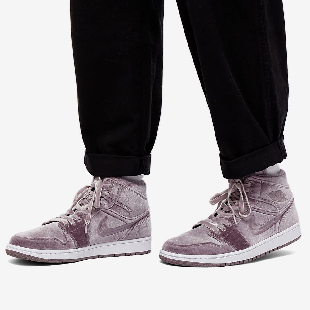 Nike 1 Mid Velvet W Sneakers in Purple for Men | Lyst