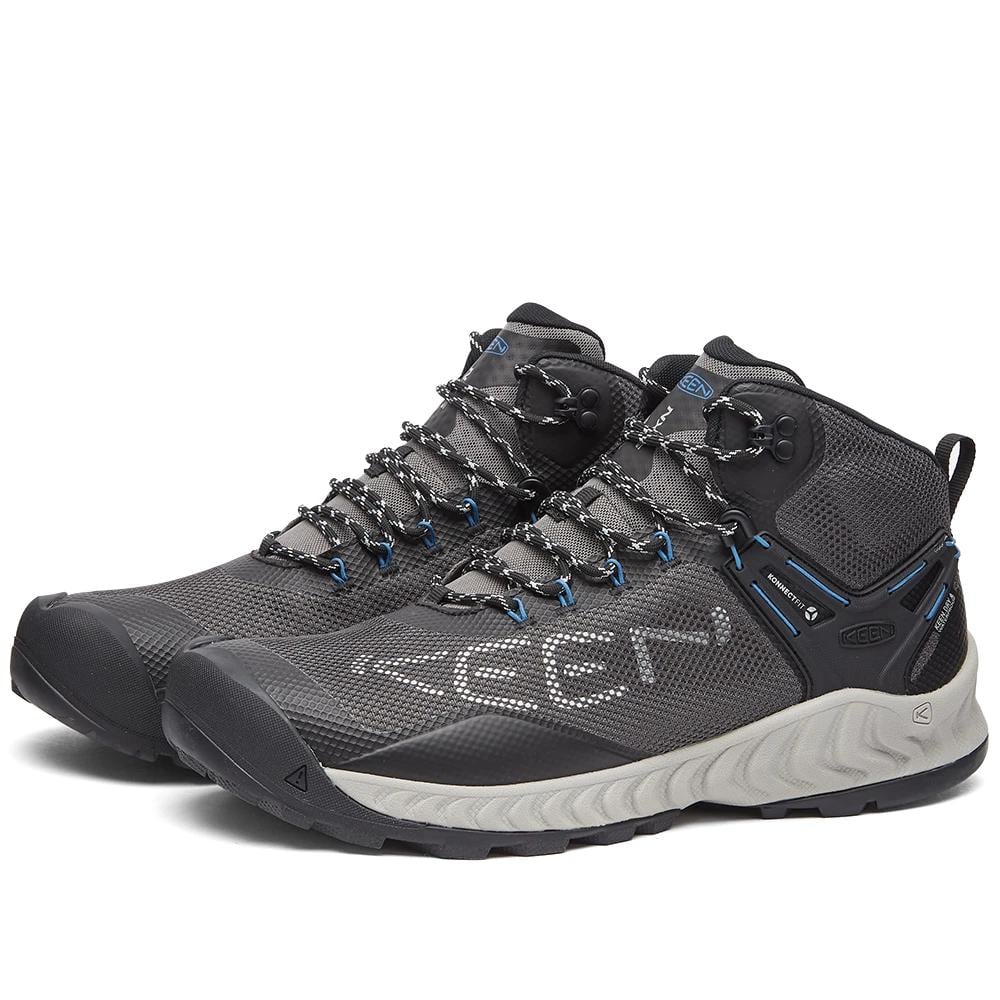 Keen Nxis Evo Mid Wp Sneakers in Black for Men | Lyst UK