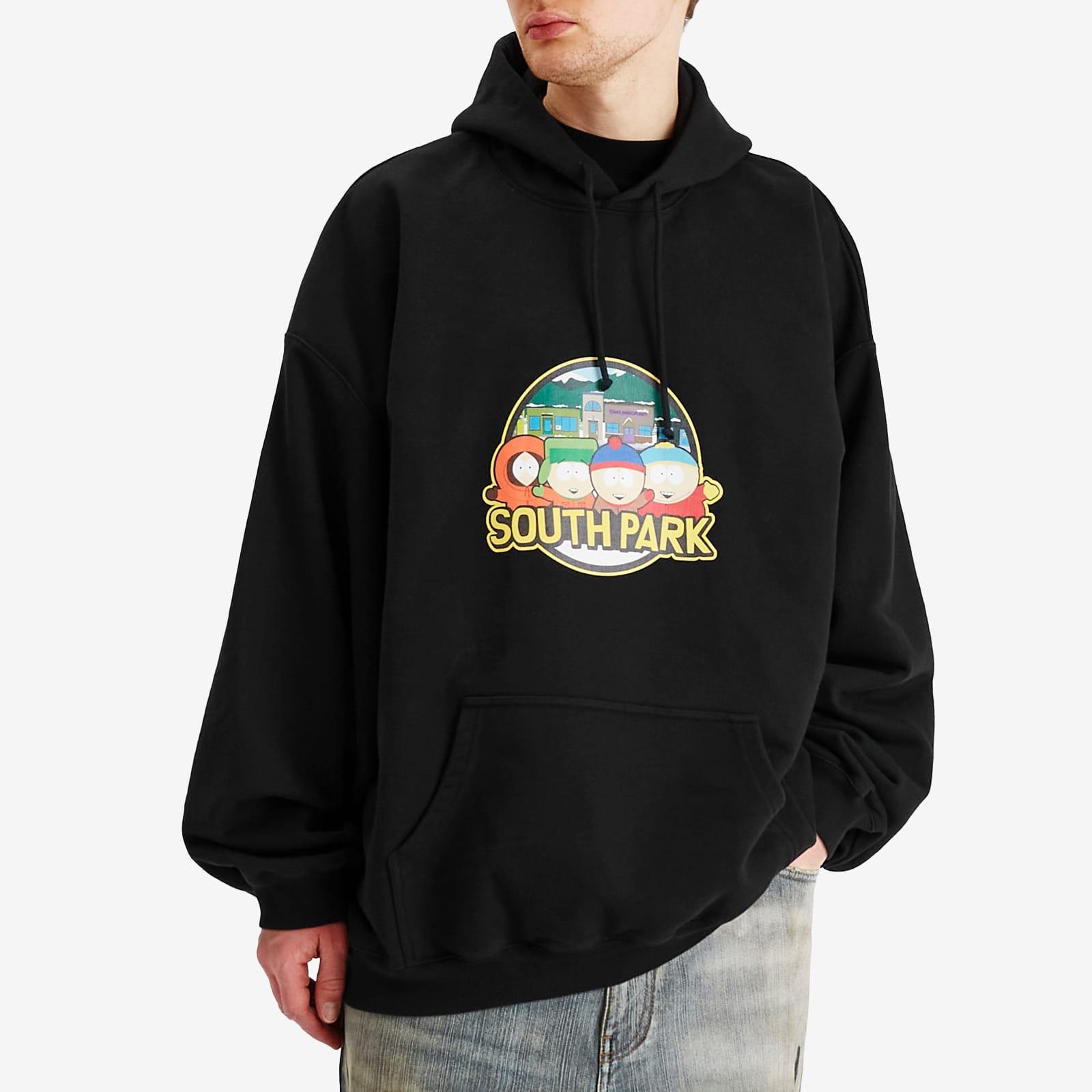 Vetements Southpark Oversized Hoodie in Black for Men | Lyst