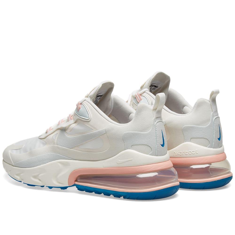 nike air max 270 react white men's