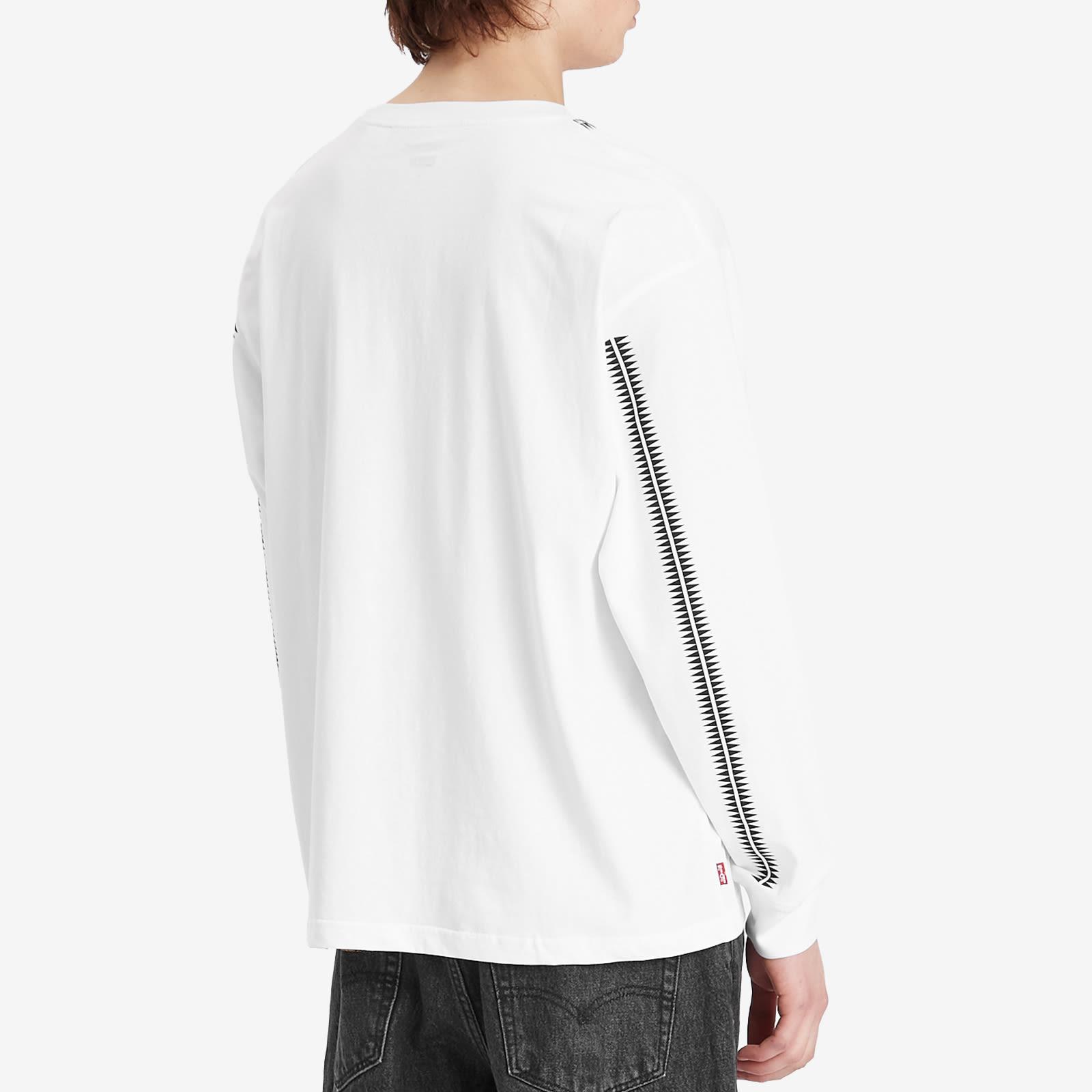 LEVI'S® X UNDERCOVER LONG SLEEVE TEE M Levis x Undercover Long Sleeve T-Shirt White | END. (US)