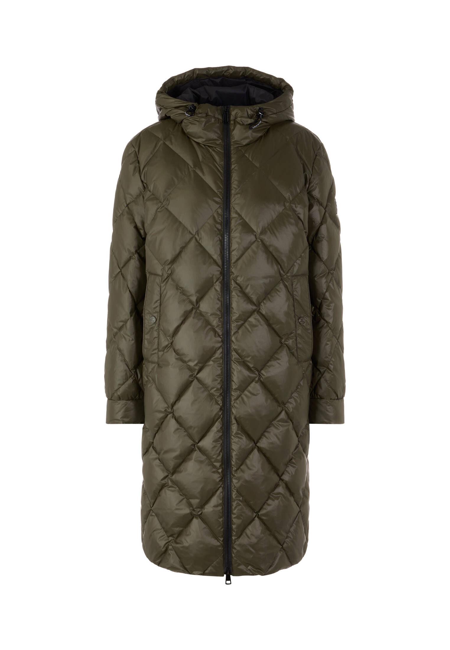 Lange Donsjas Marc Cain Daunenmantel Blau Marc O´Polo Steppmantel