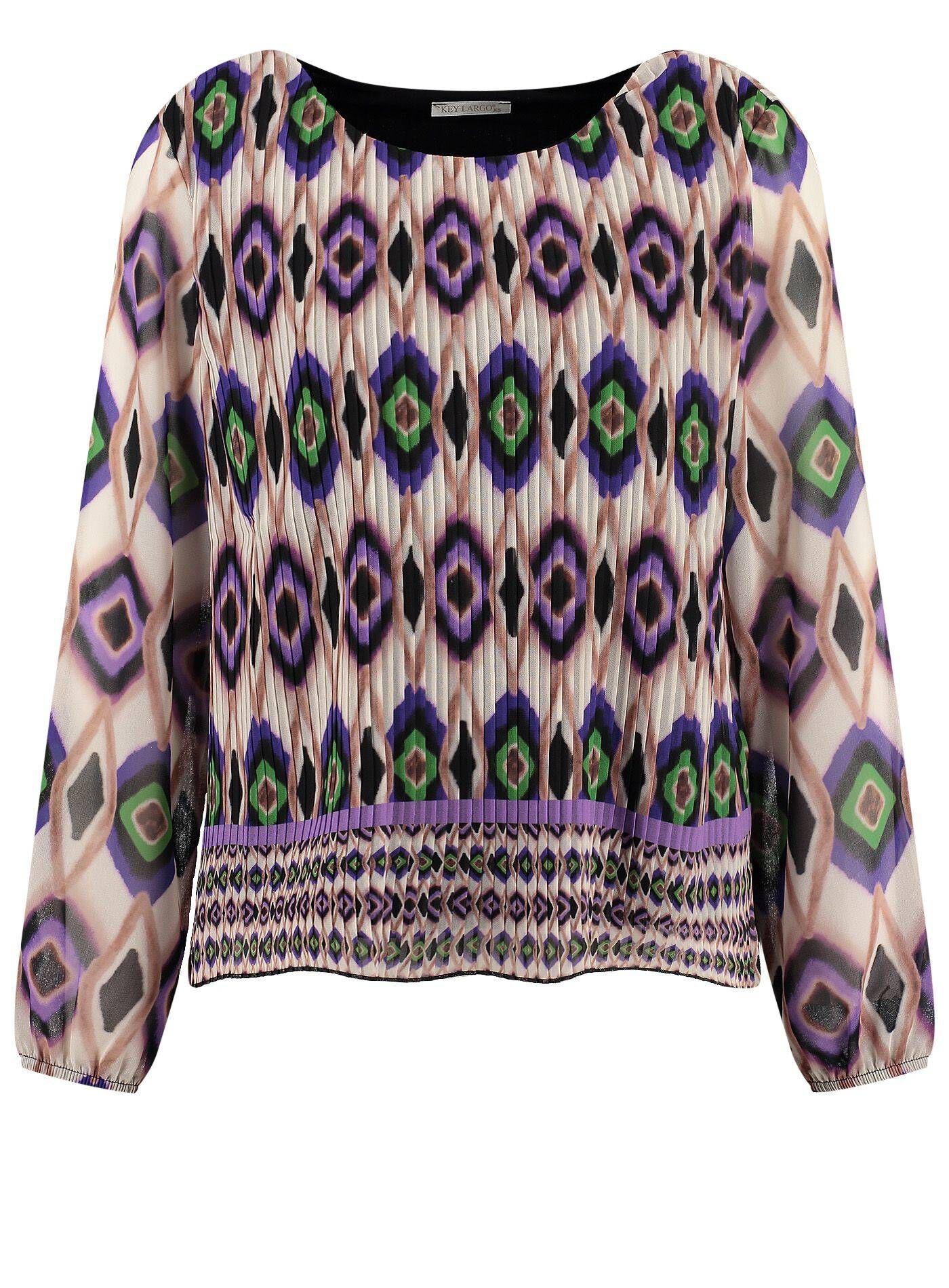 KEY LARGO Damen Ruby Bluse – Mit Blumenprint, Str Produktbild-Vorschau 7