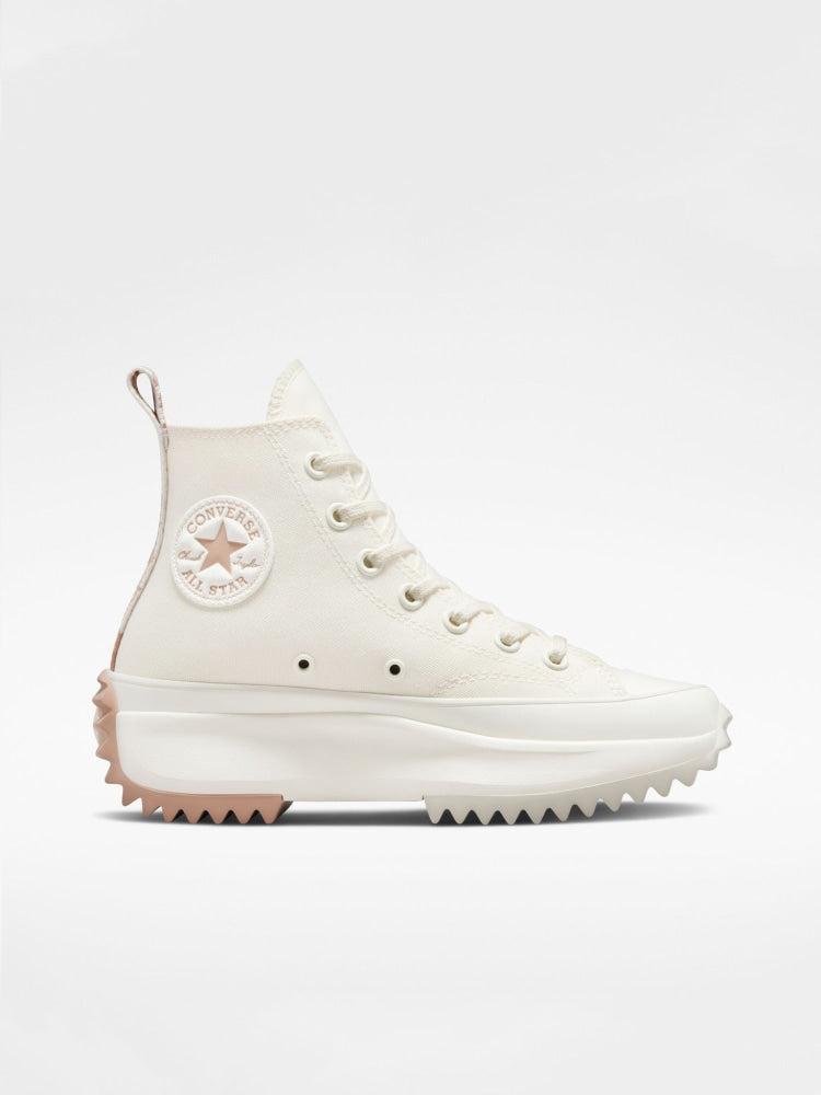 Converse Run Star Hike Hi Sneakers Crafted Canvas in White | Lyst