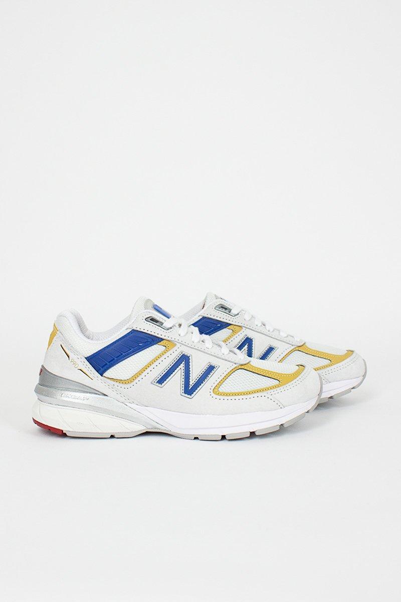 New Balance Suede W990nr5 Blue/yellow 