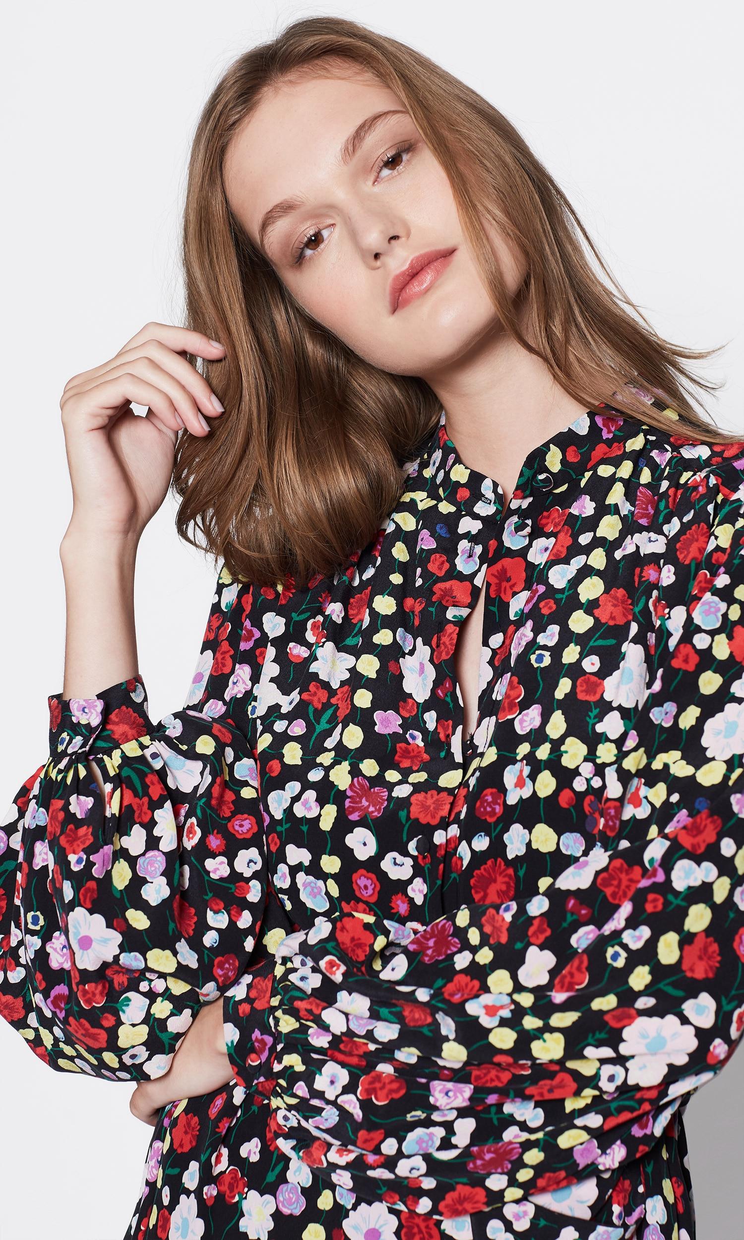 equipment francois silk dress