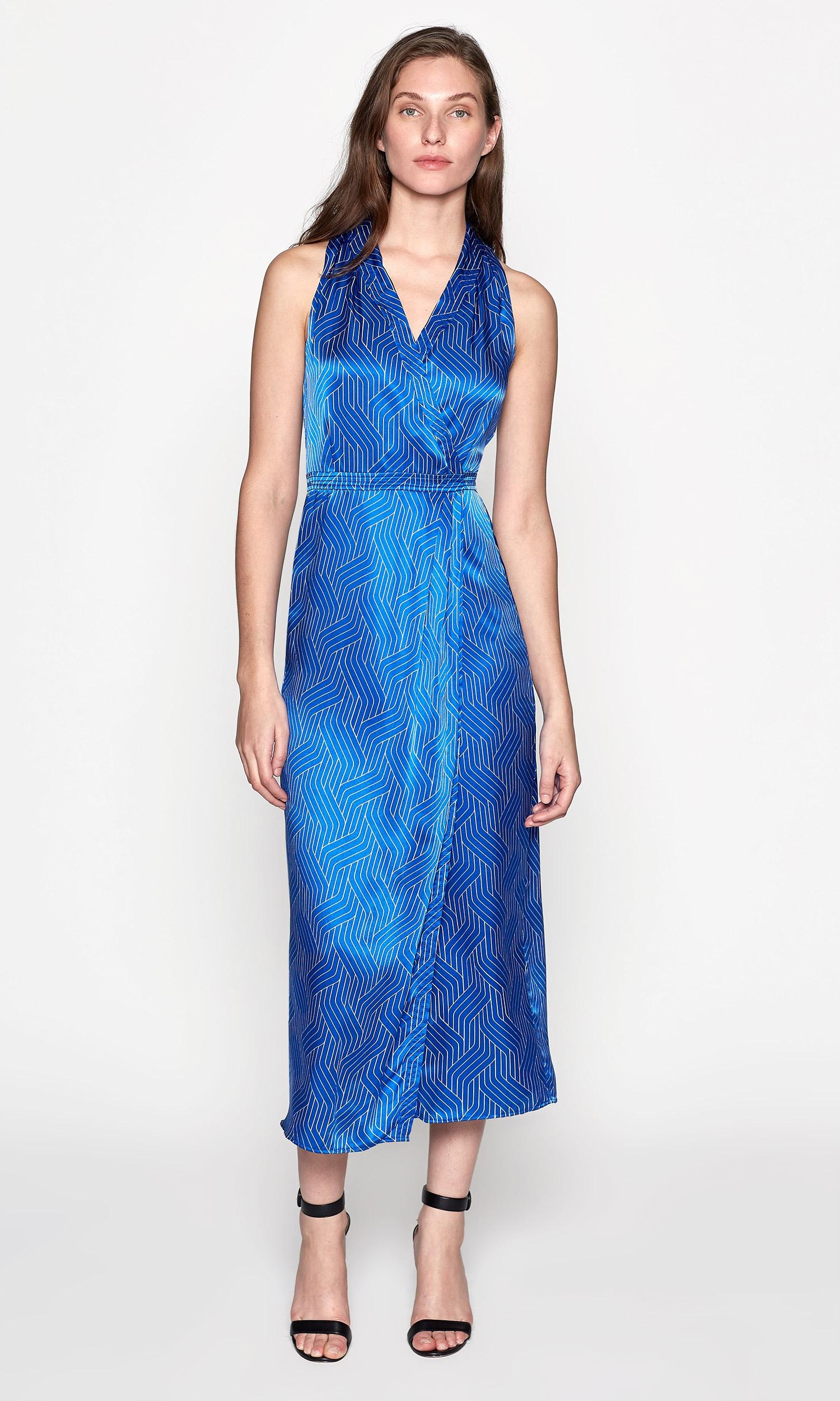 equipment katherine wrap dress