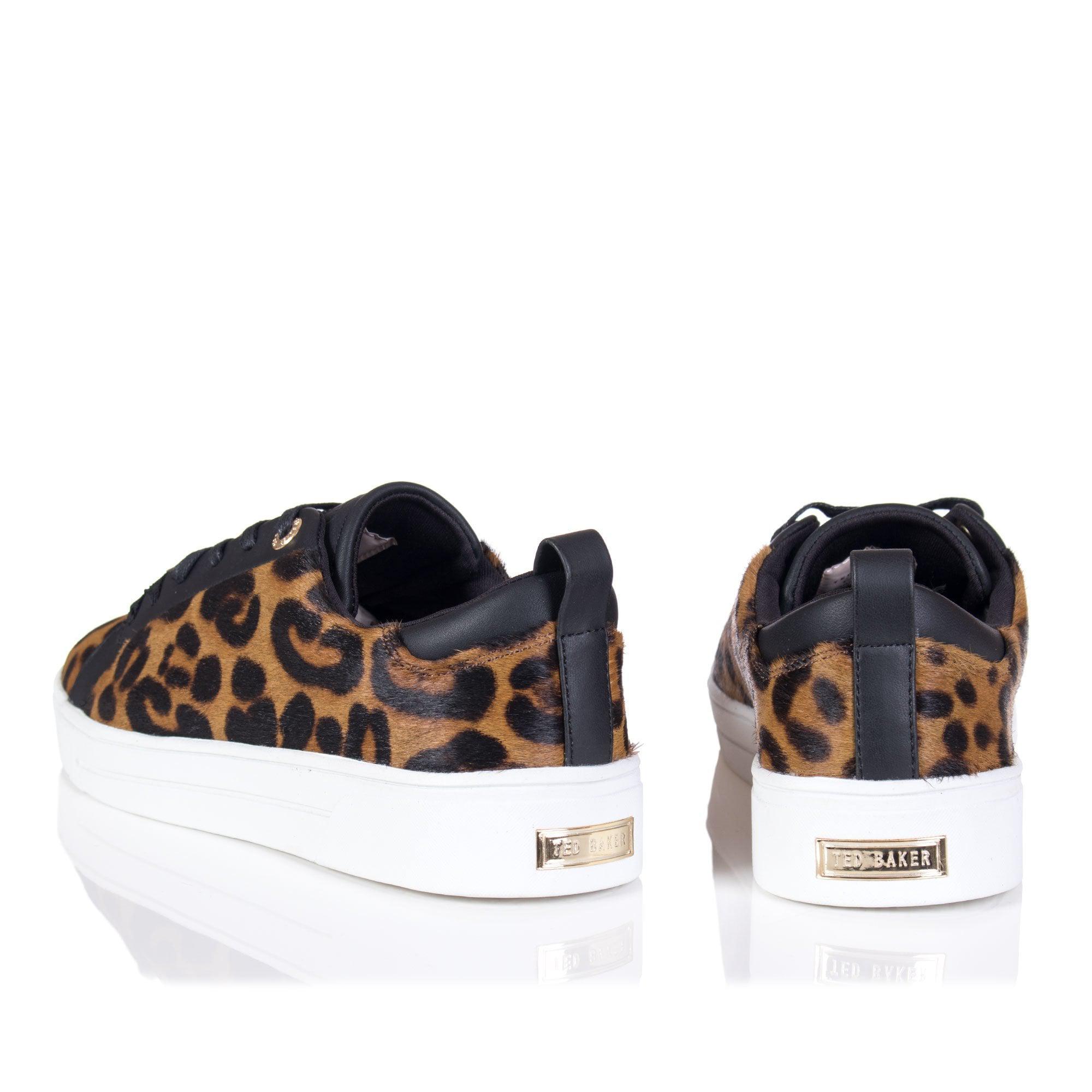 ted baker leopard trainers