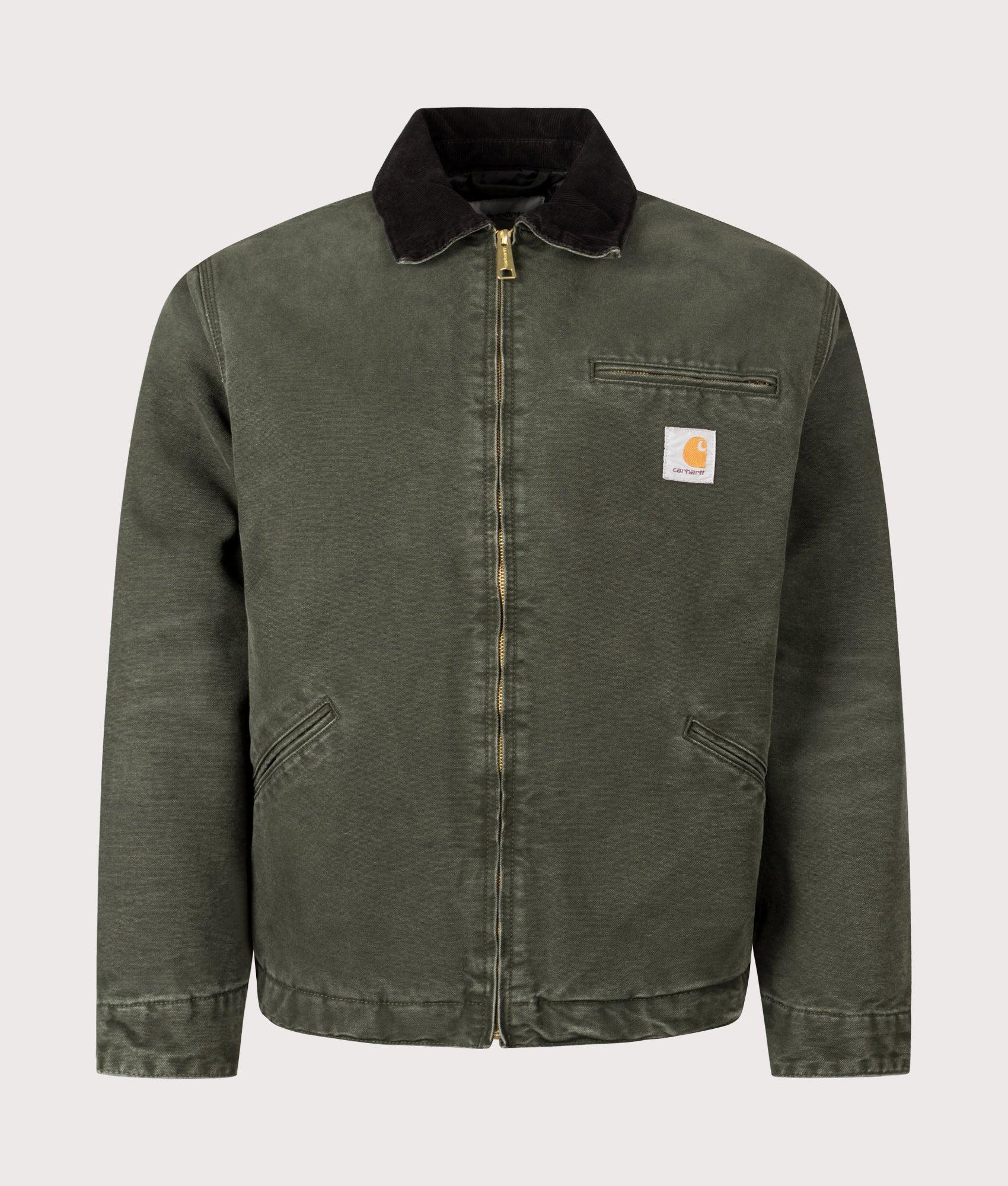 Carhartt Og Detroit Jacket in Green for Men | Lyst UK