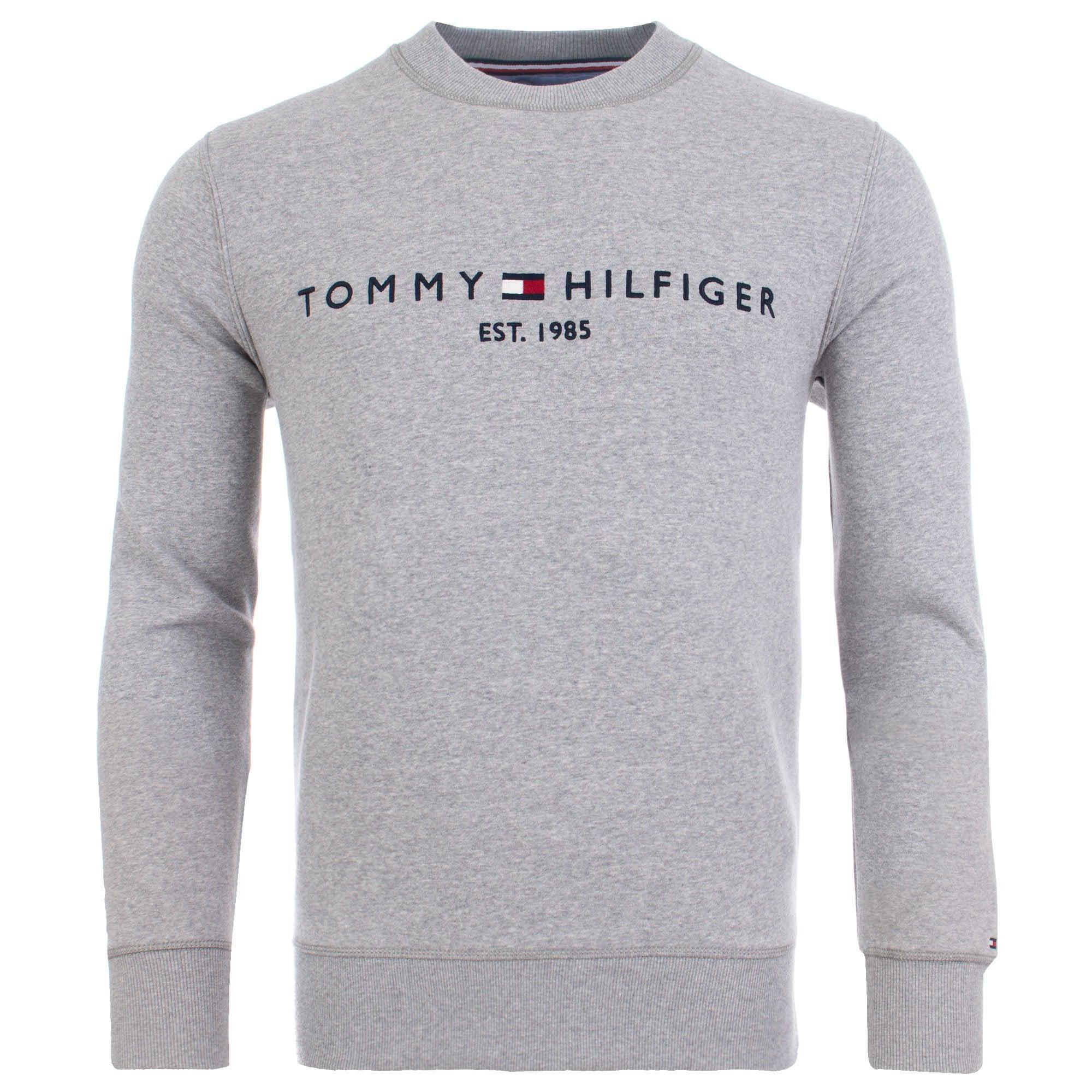 tommy hilfiger grey sweatshirt