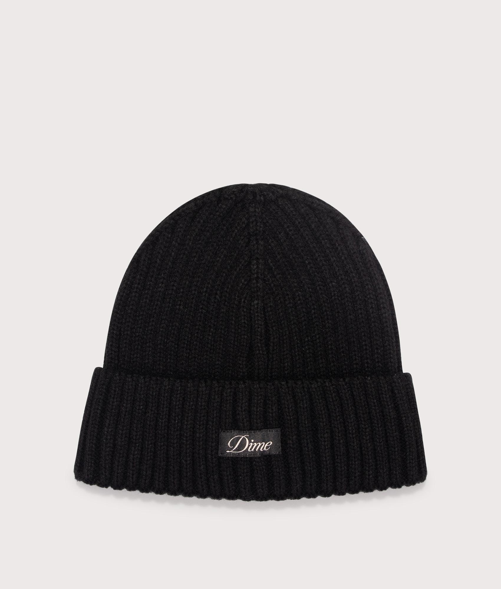 Dime MTL Cursive Fold Beanie in Black for Men | Lyst UK