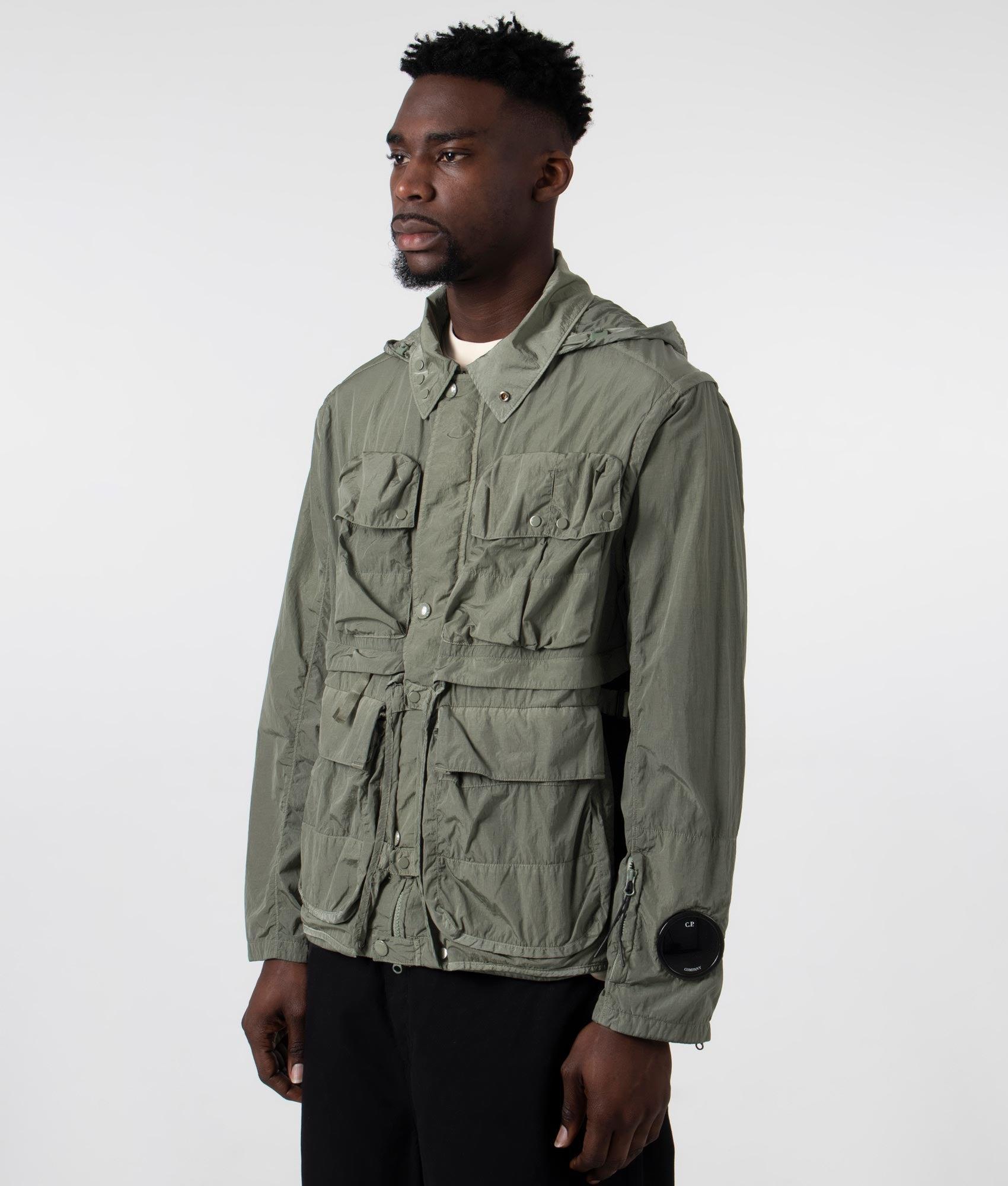 Company Chrome-r Goggle Utility Jacket in Green for Men